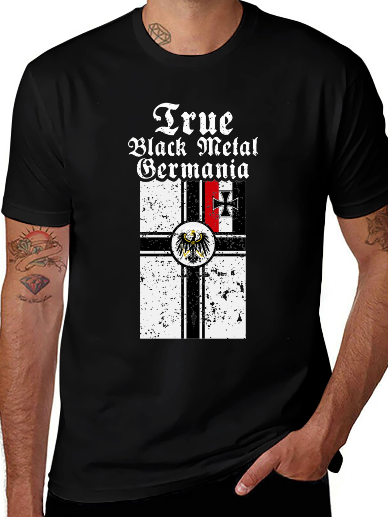 True Black Metal Germania Graphic Tee