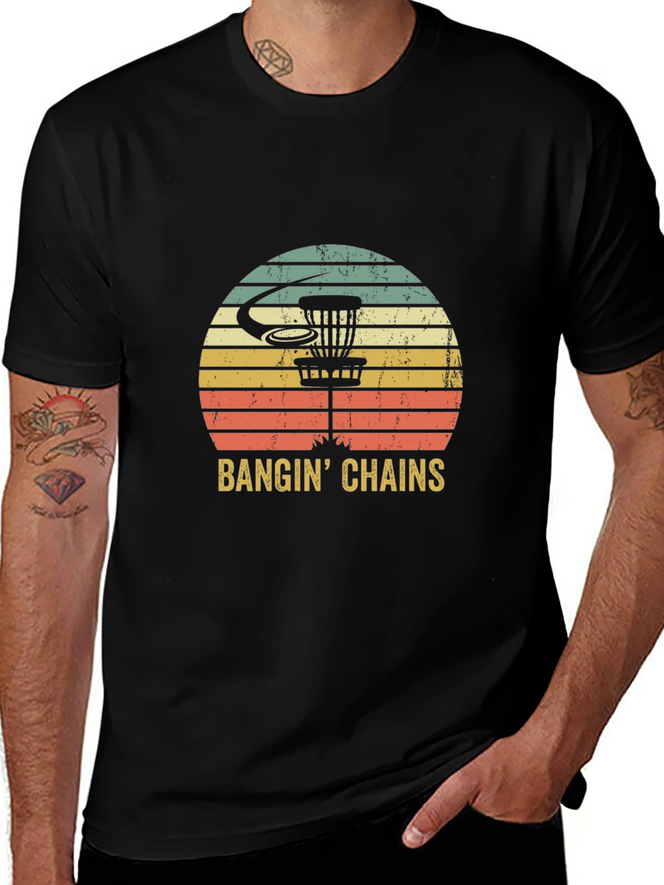 Variant 22 of Bangin' Chains Disc Golf Tee