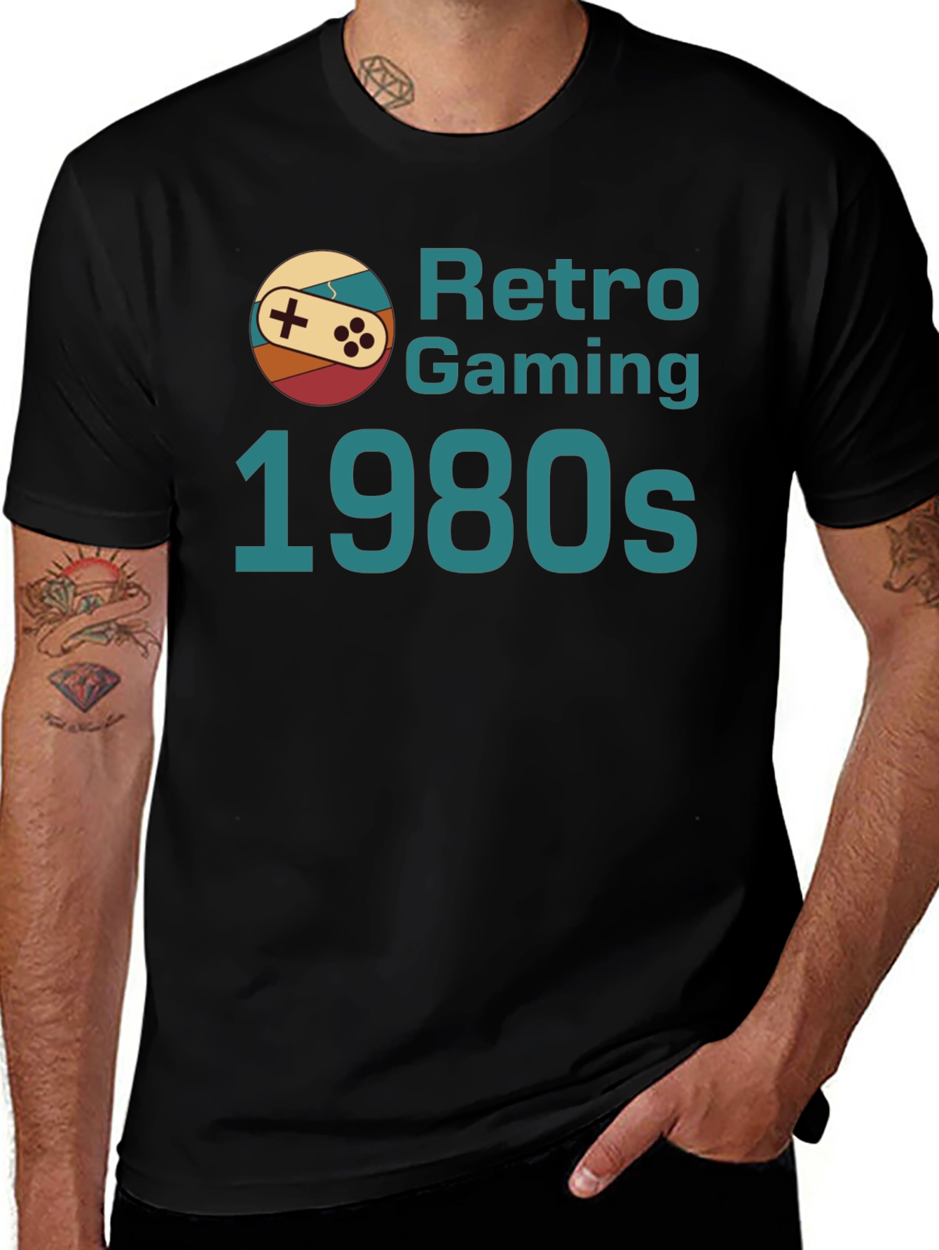 Variant 20 of Retro Gaming 1980s T-Shirt - Nostalgic Gamer Tee