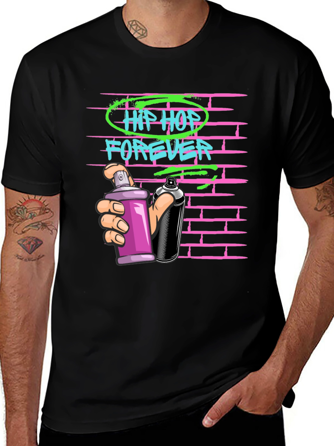 Variant 20 of Hip Hop Forever Graphic T-Shirt