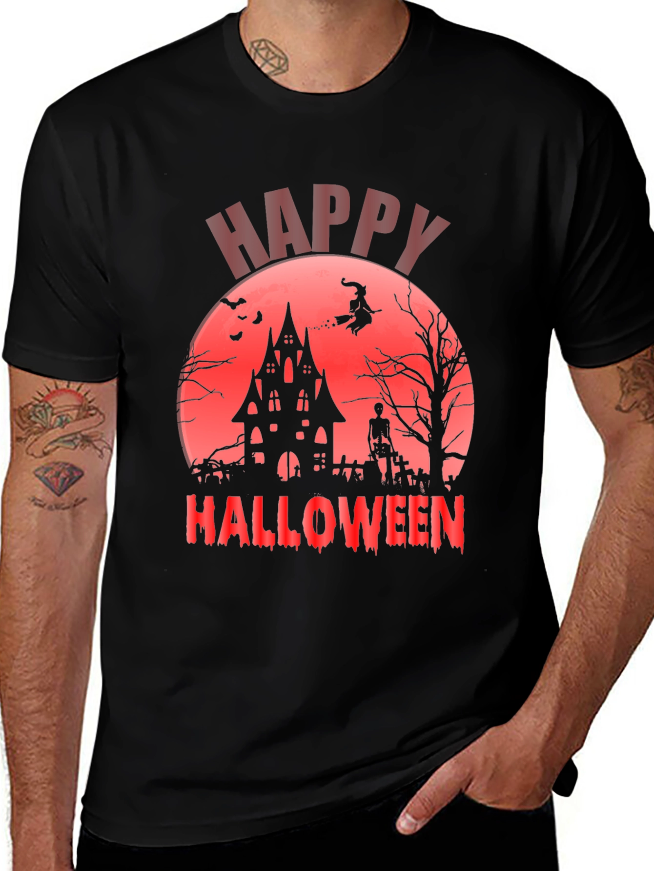 Happy Halloween T-Shirt - Spooky Season Tee