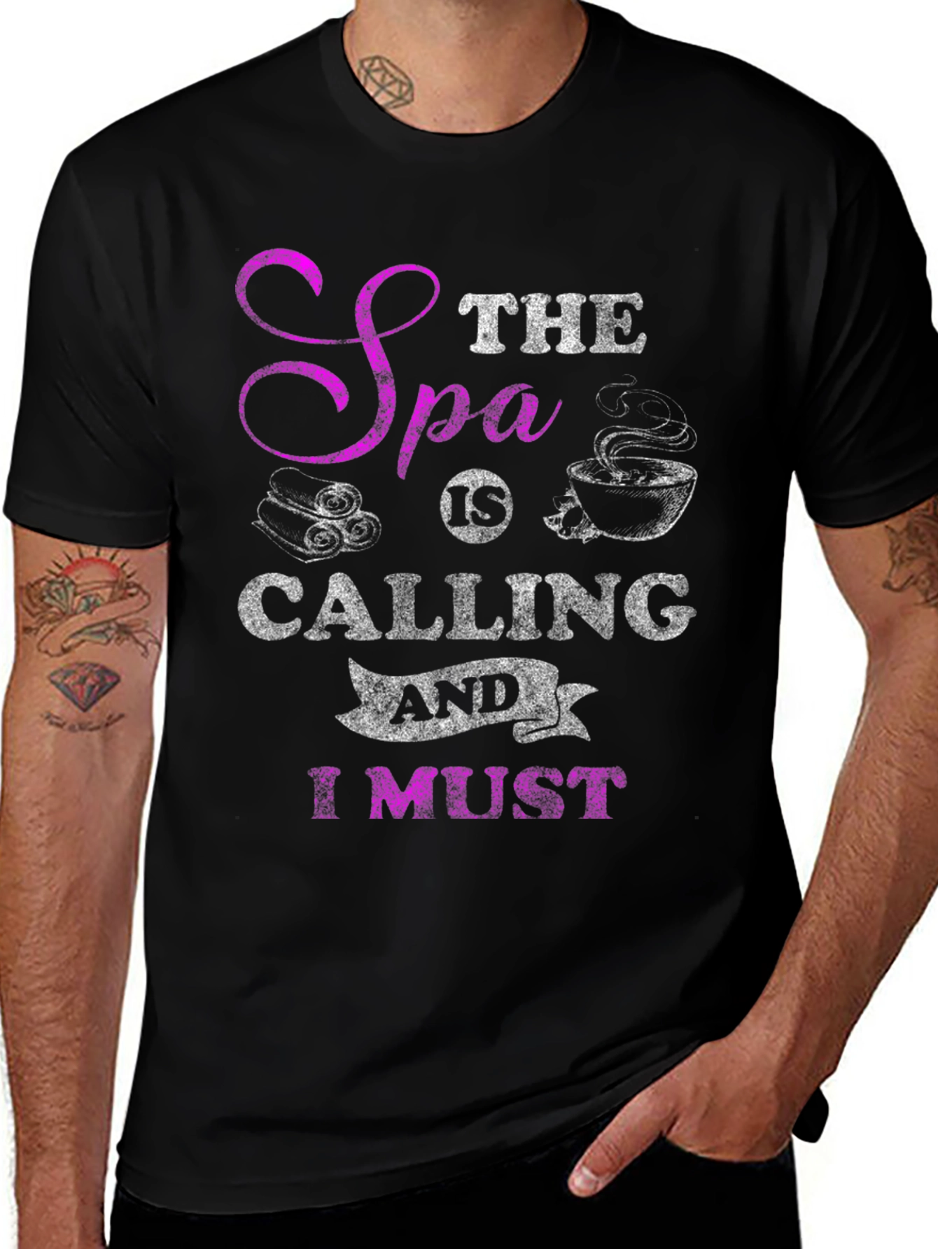 Variant 25 of Spa Calling T-Shirt