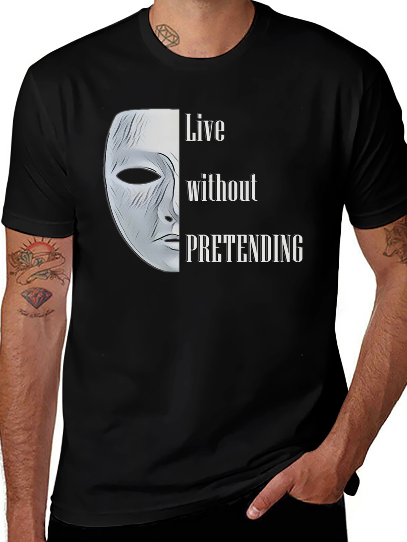Variant 14 of Live Without Pretending T-Shirt