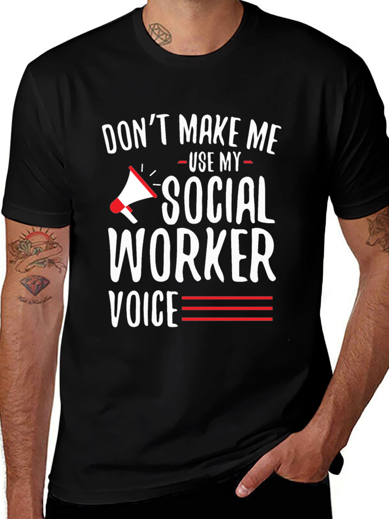 Variant 24 of Social Worker Voice Graphic Tee