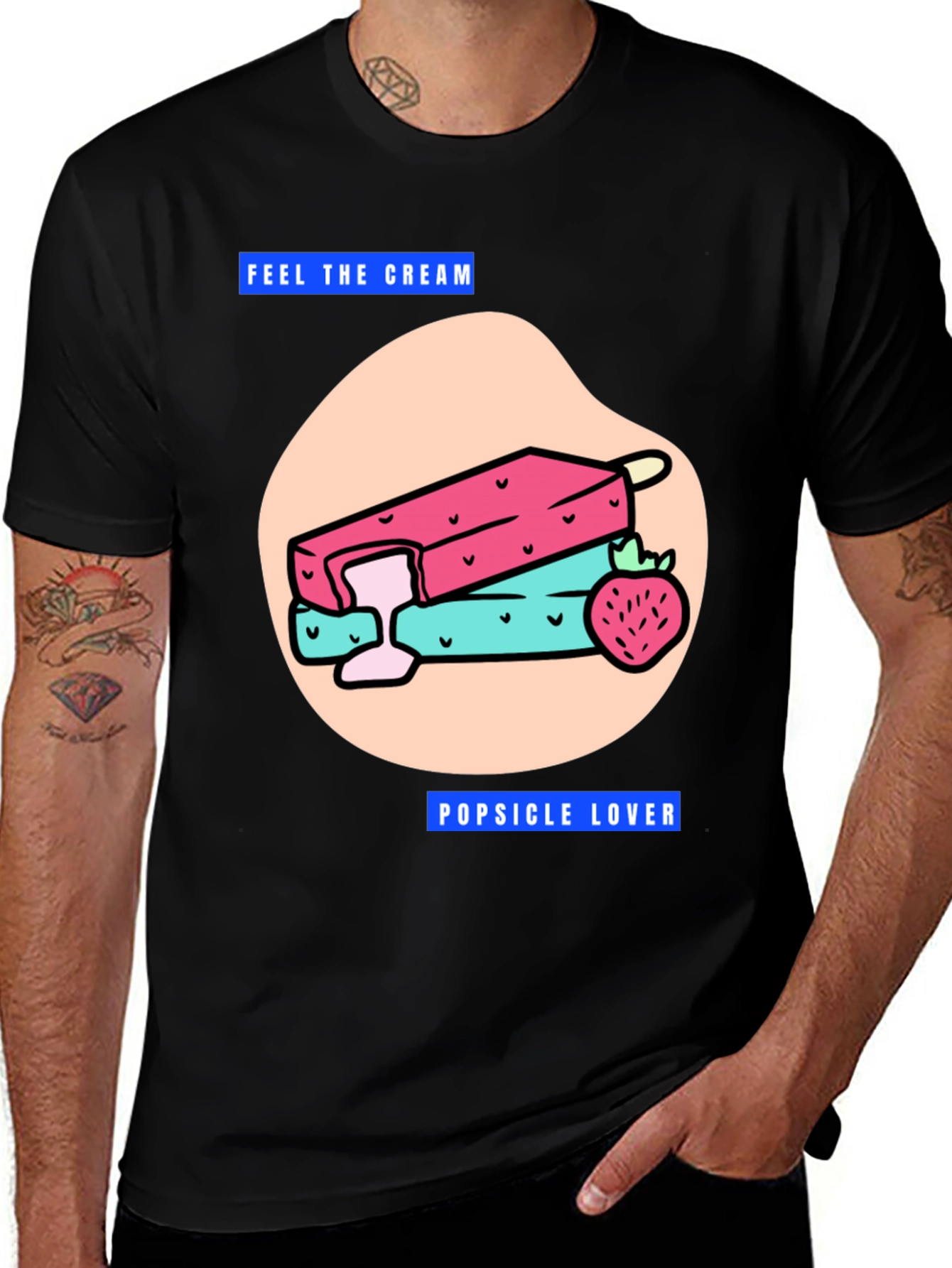 Variant 12 of Popsicle Lover Graphic T-Shirt