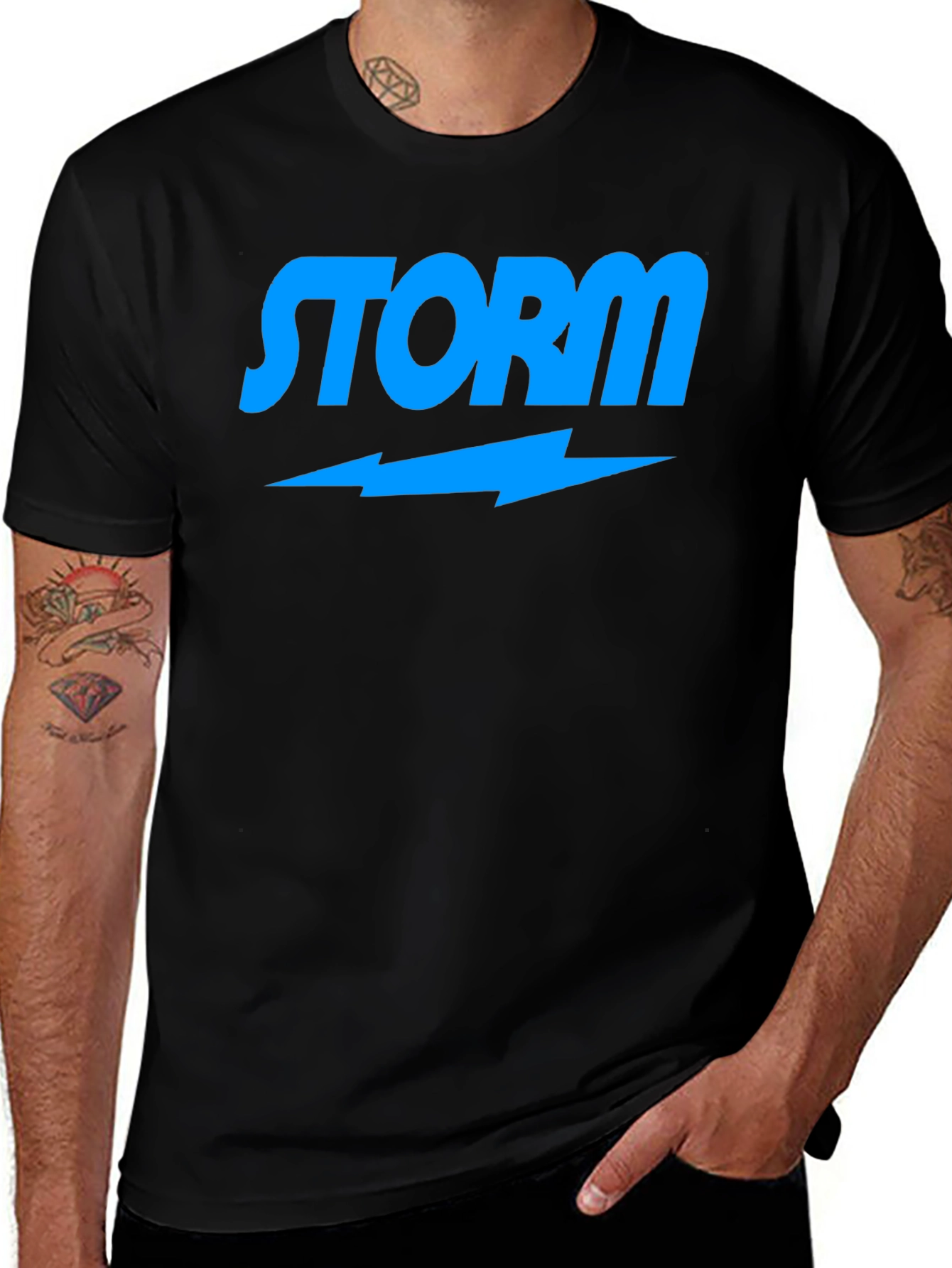 Storm Logo Black T-Shirt