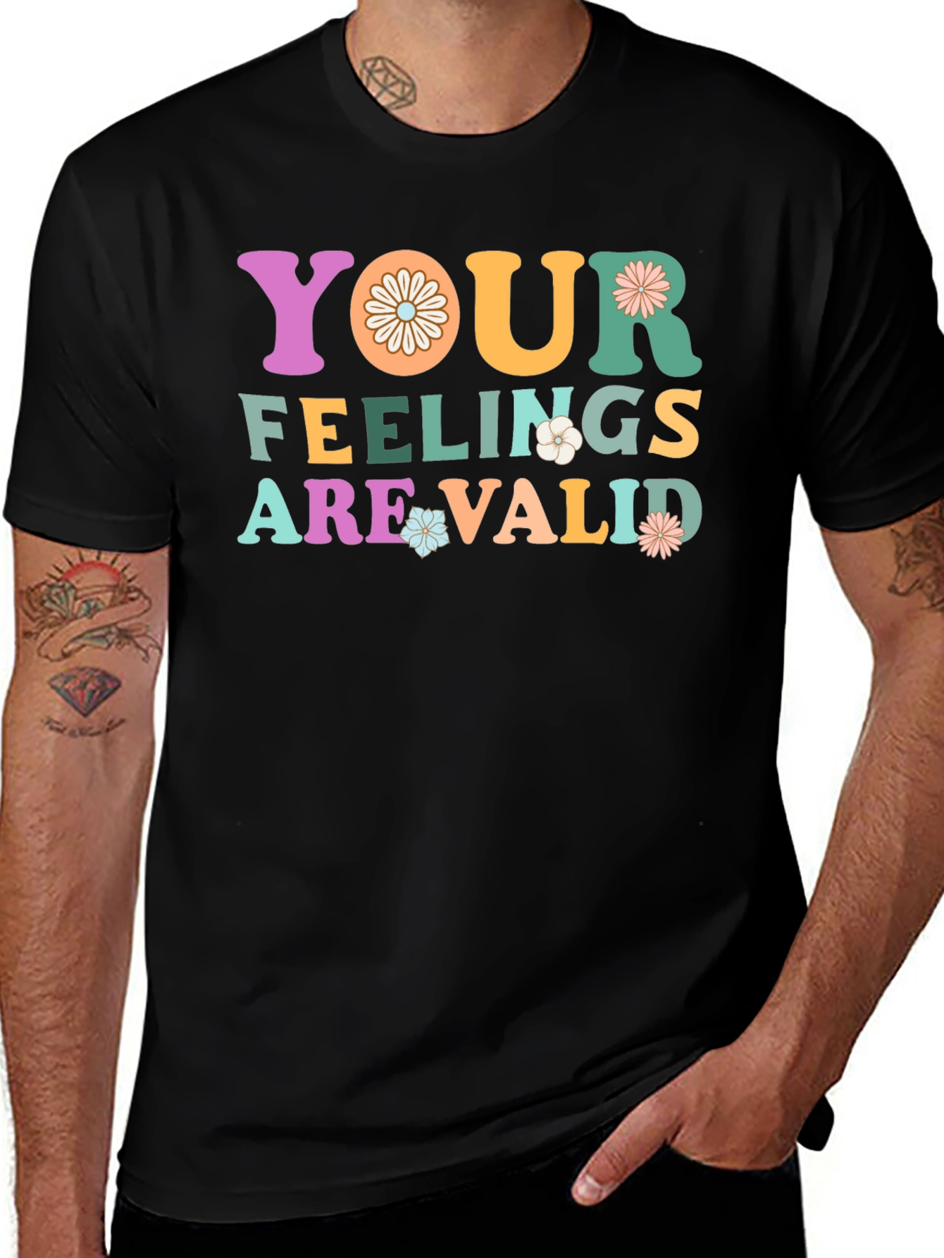 Variant 13 of Your Feelings Are Valid Graphic Tee