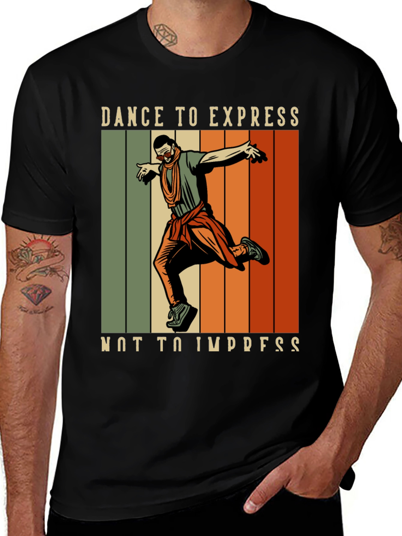 Variant 13 of Dance to Express Graphic Tee