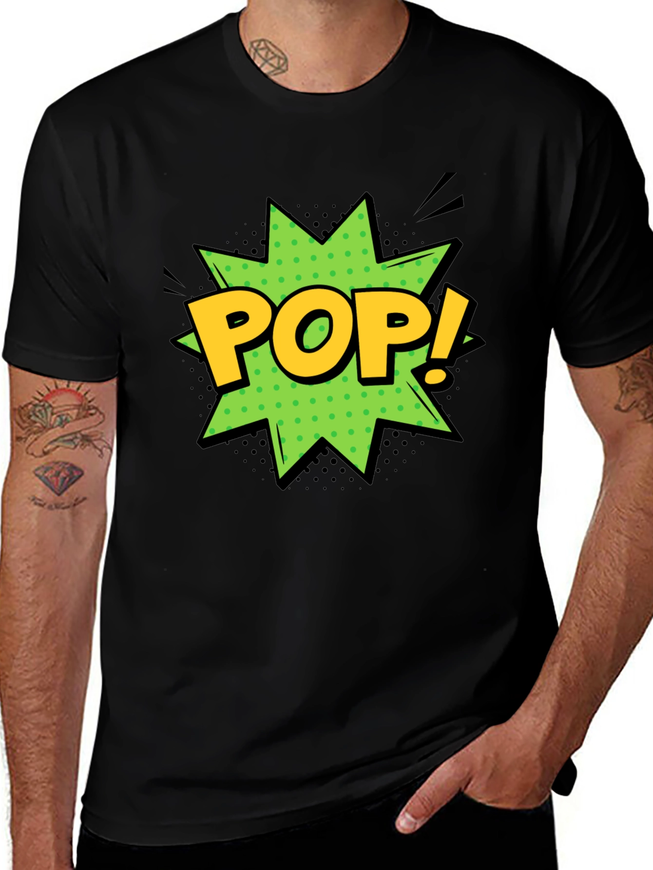 Variant 18 of Pop Art T-Shirt - Fun Graphic Tee