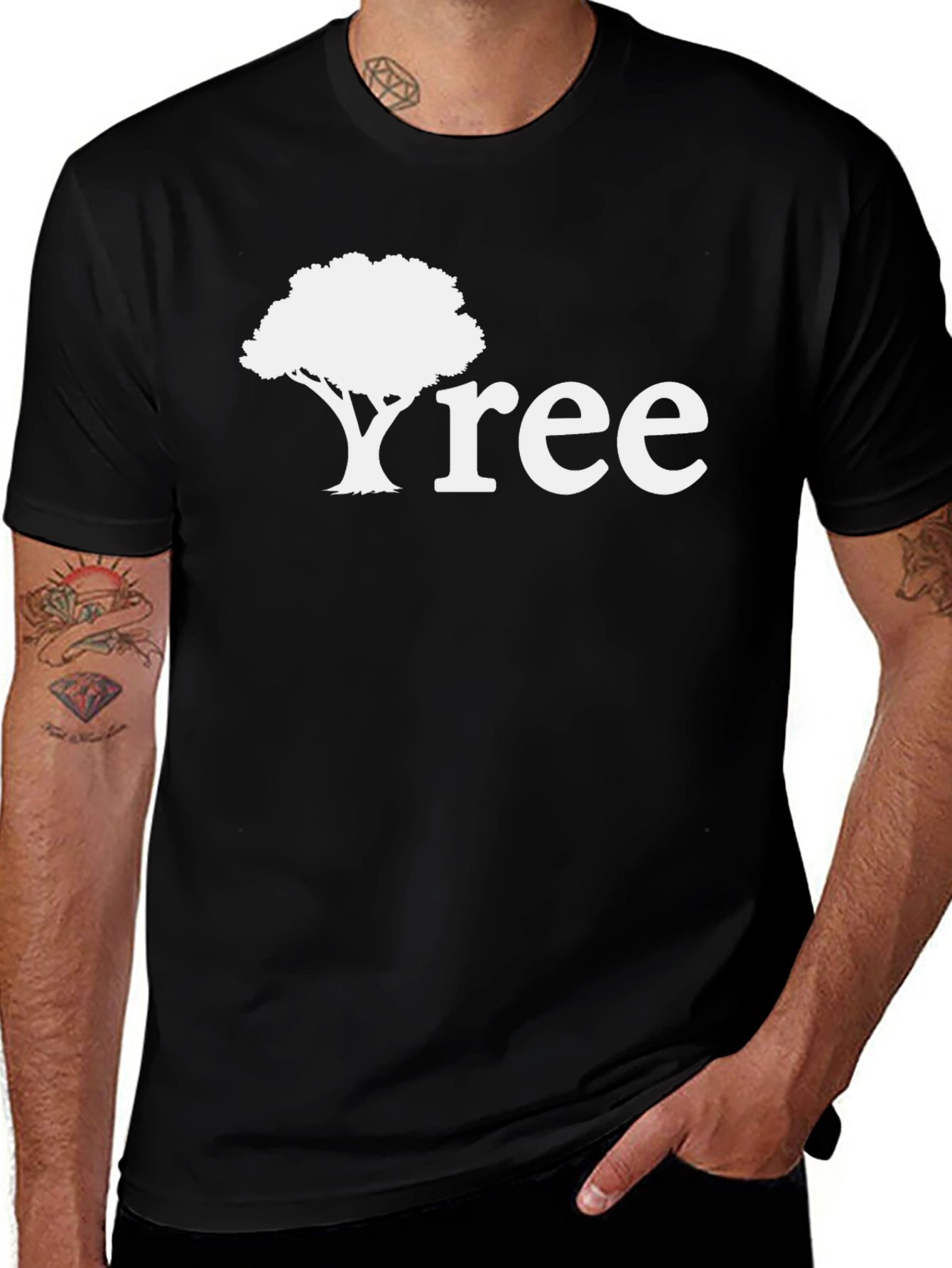 Variant 24 of Tree Graphic T-Shirt - Eco Friendly Design