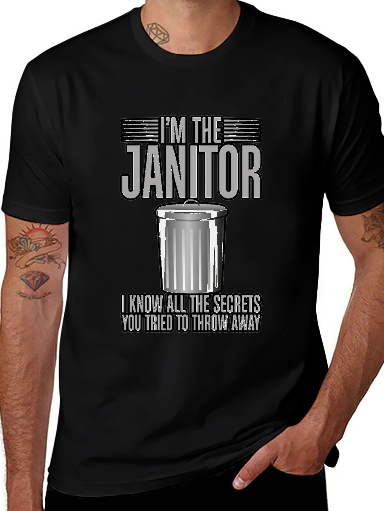 Variant 19 of I'm The Janitor T-Shirt