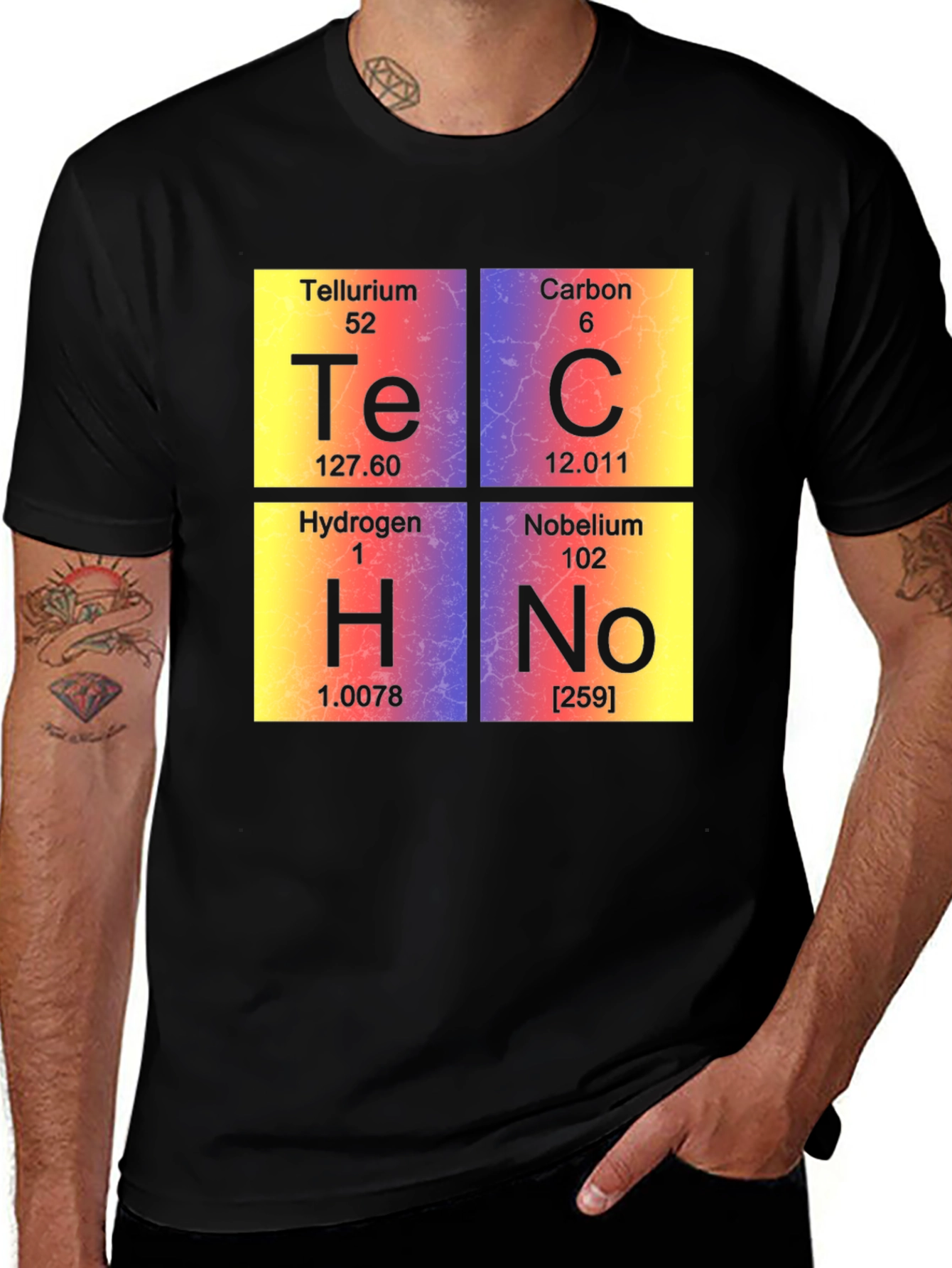 Variant 22 of Techno Elements T-Shirt