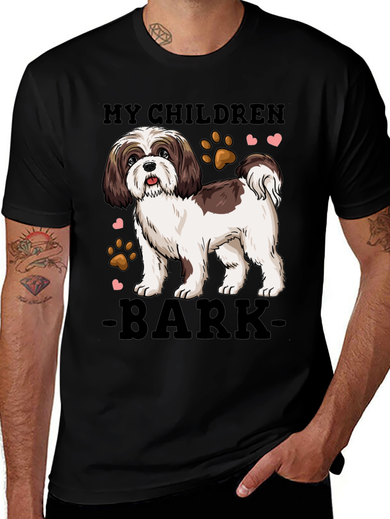 Variant 22 of My Children Bark Dog Lover T-Shirt