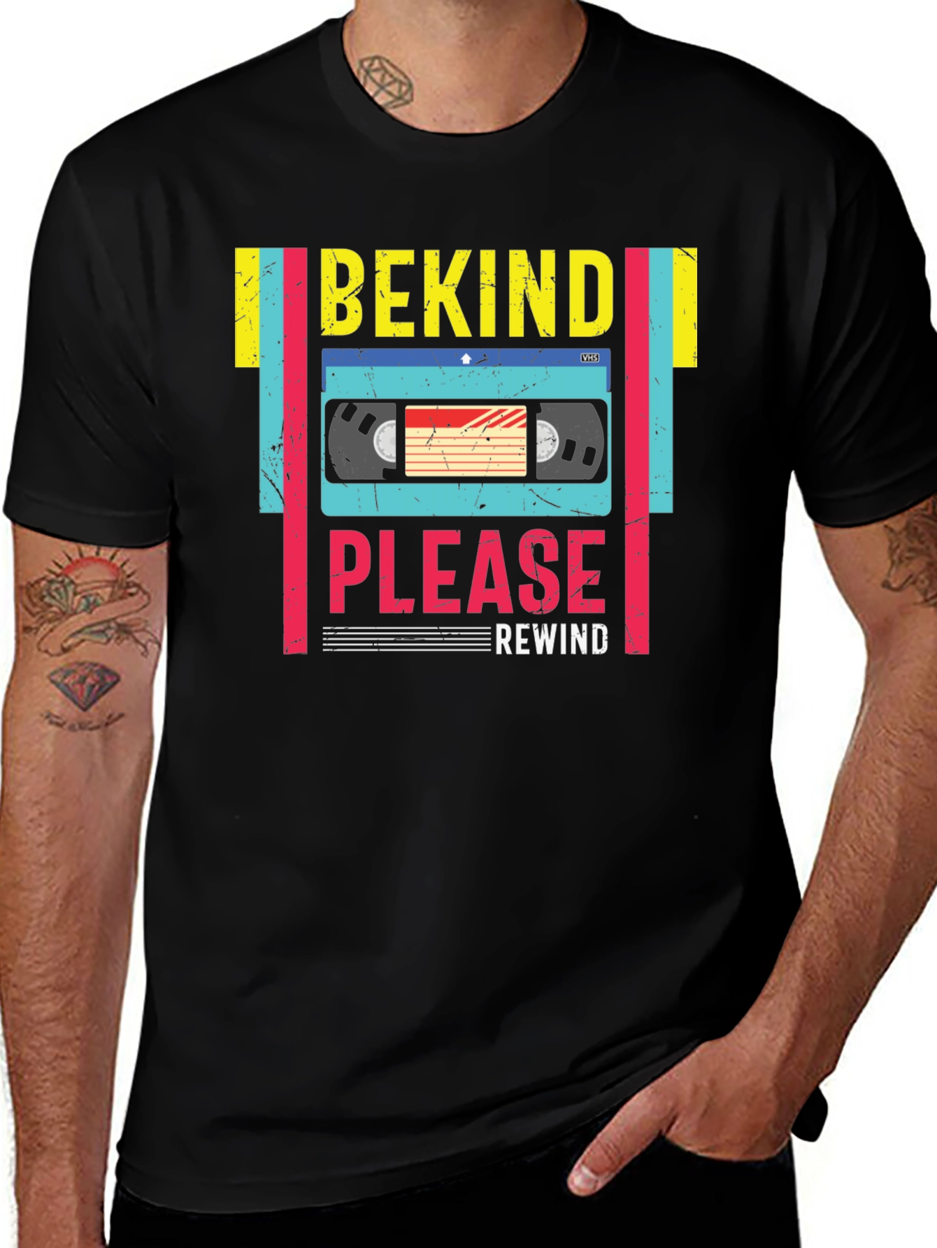 Variant 17 of Be Kind Please Rewind Graphic Tee