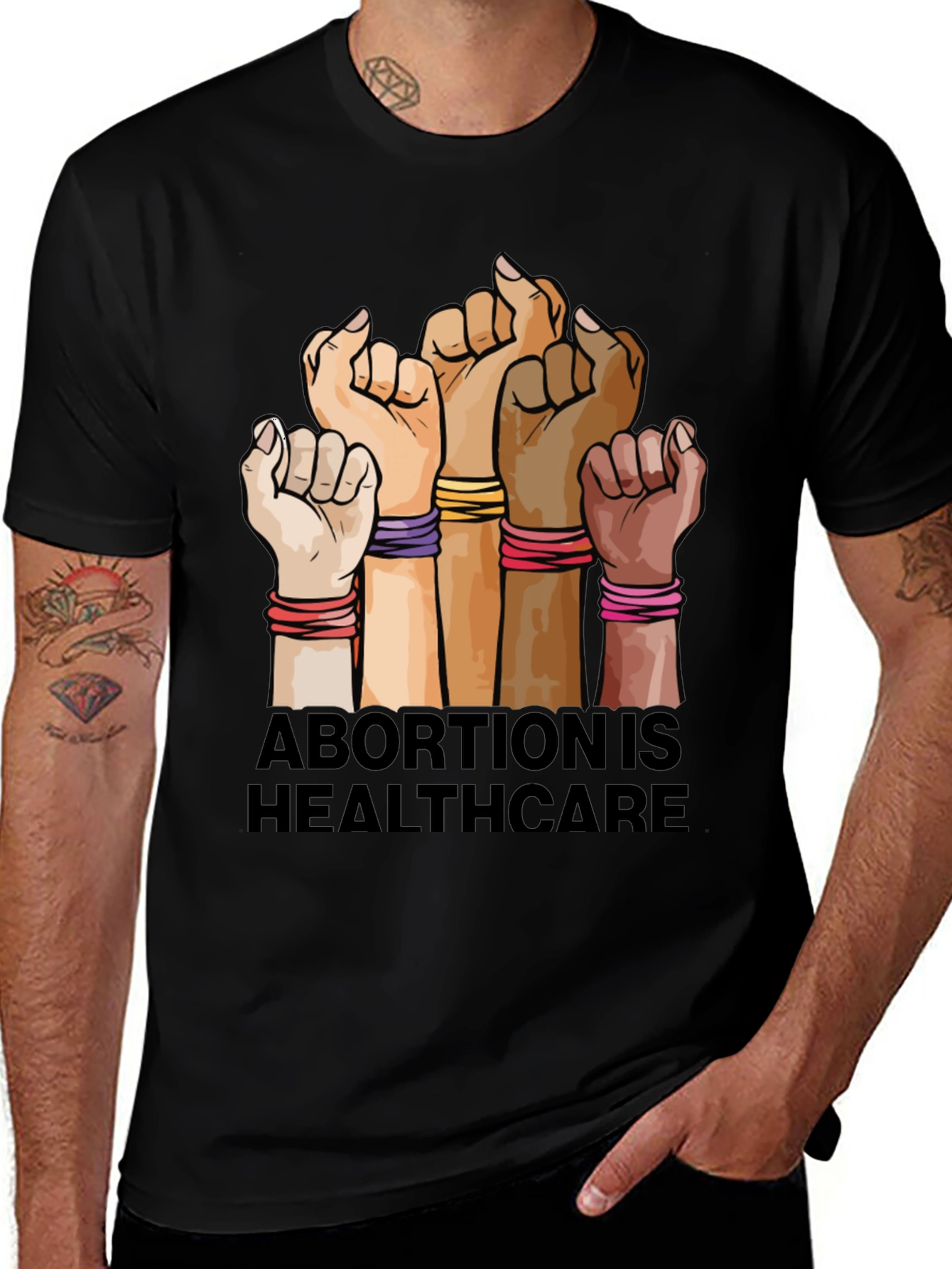Abortion is Healthcare Graphic Tee