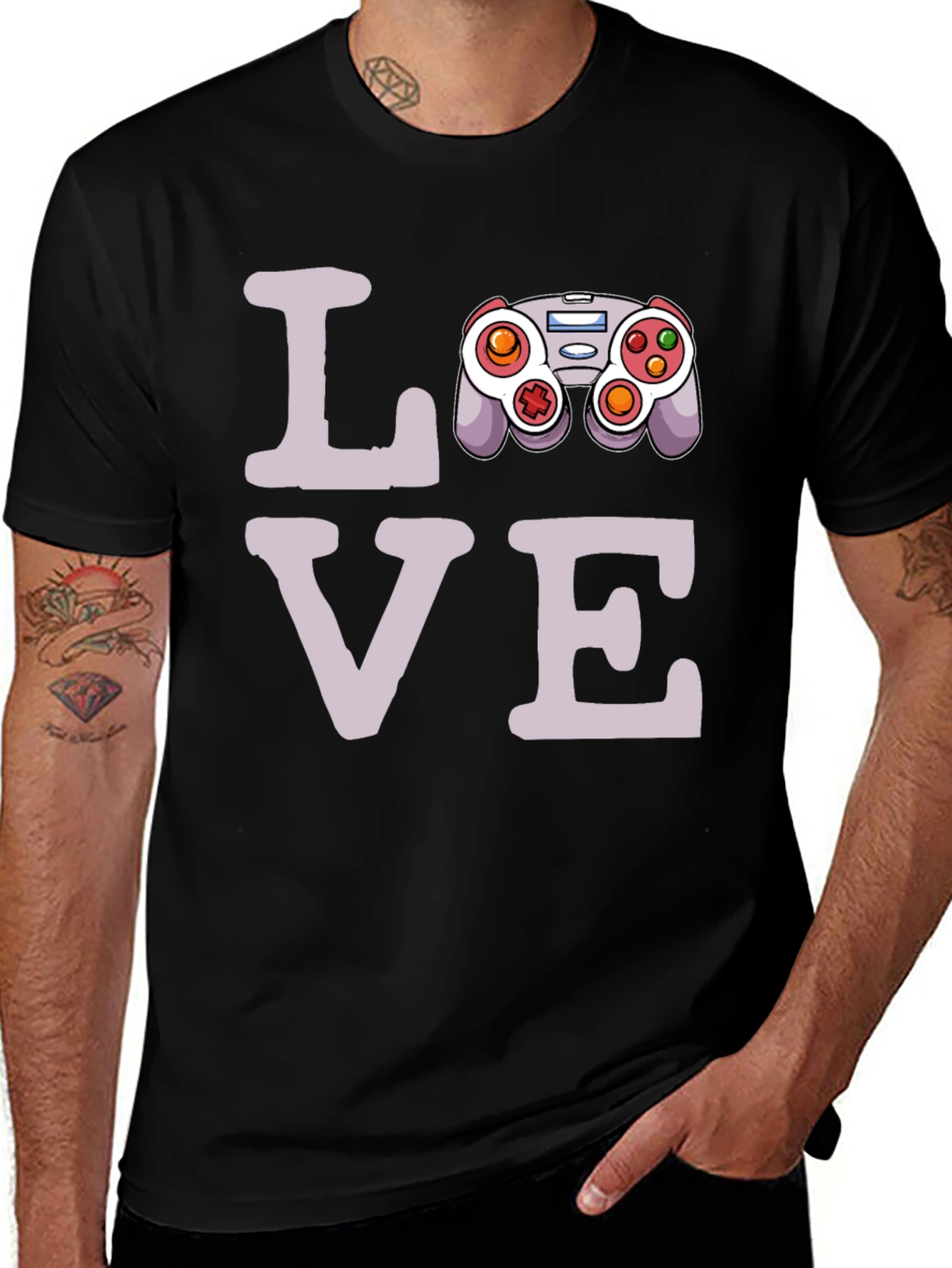 Variant 21 of Love Gaming Graphic Tee - Gamer T-Shirt