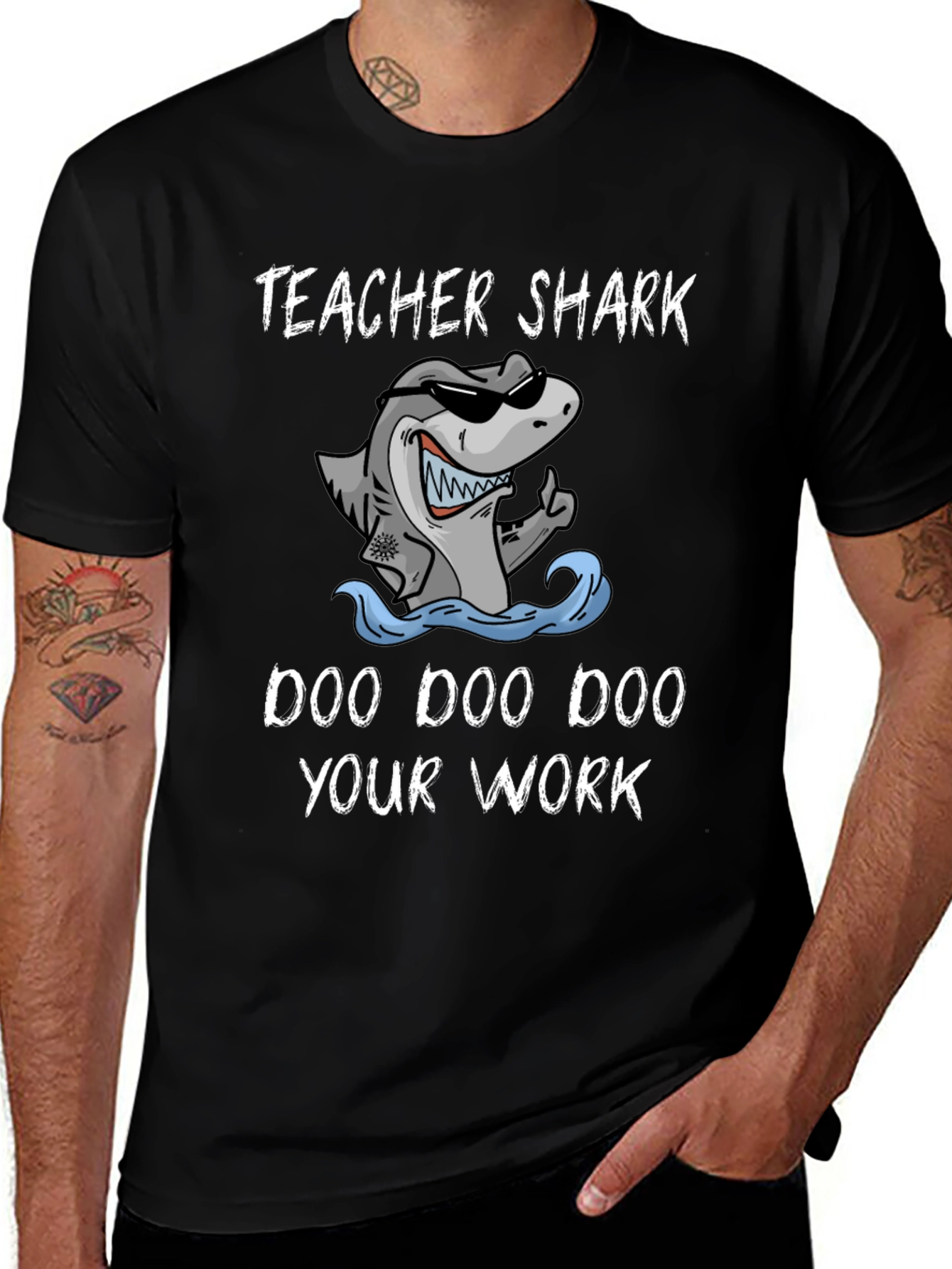 Variant 11 of Teacher Shark T-Shirt