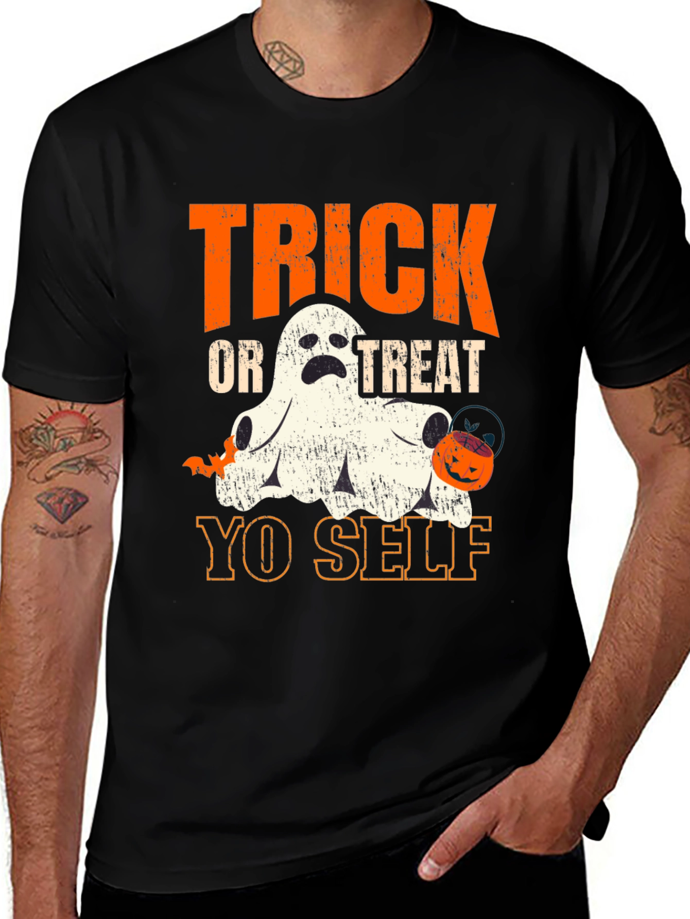 Trick or Treat Yo Self Halloween T-Shirt
