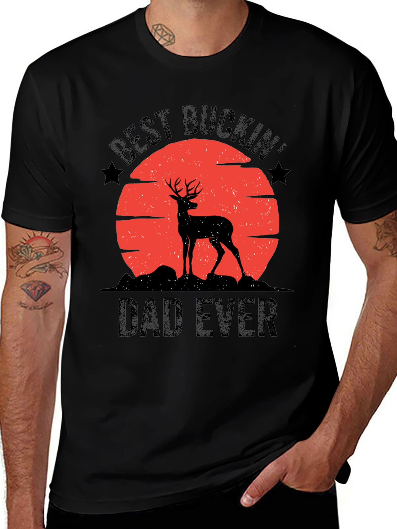 Variant 10 of Best Buckin' Dad Ever T-Shirt