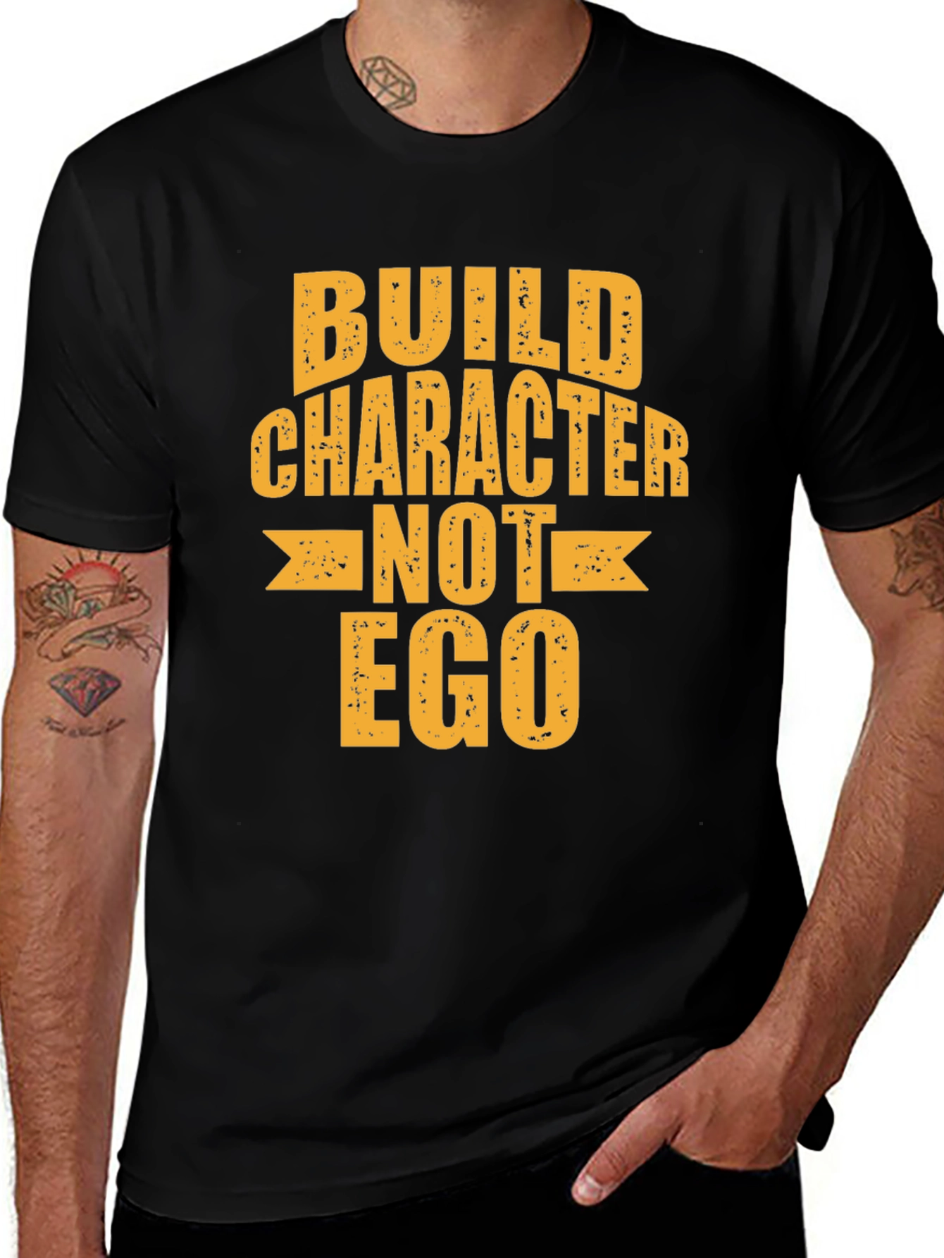 Variant 29 of Build Character Not Ego Graphic T-Shirt