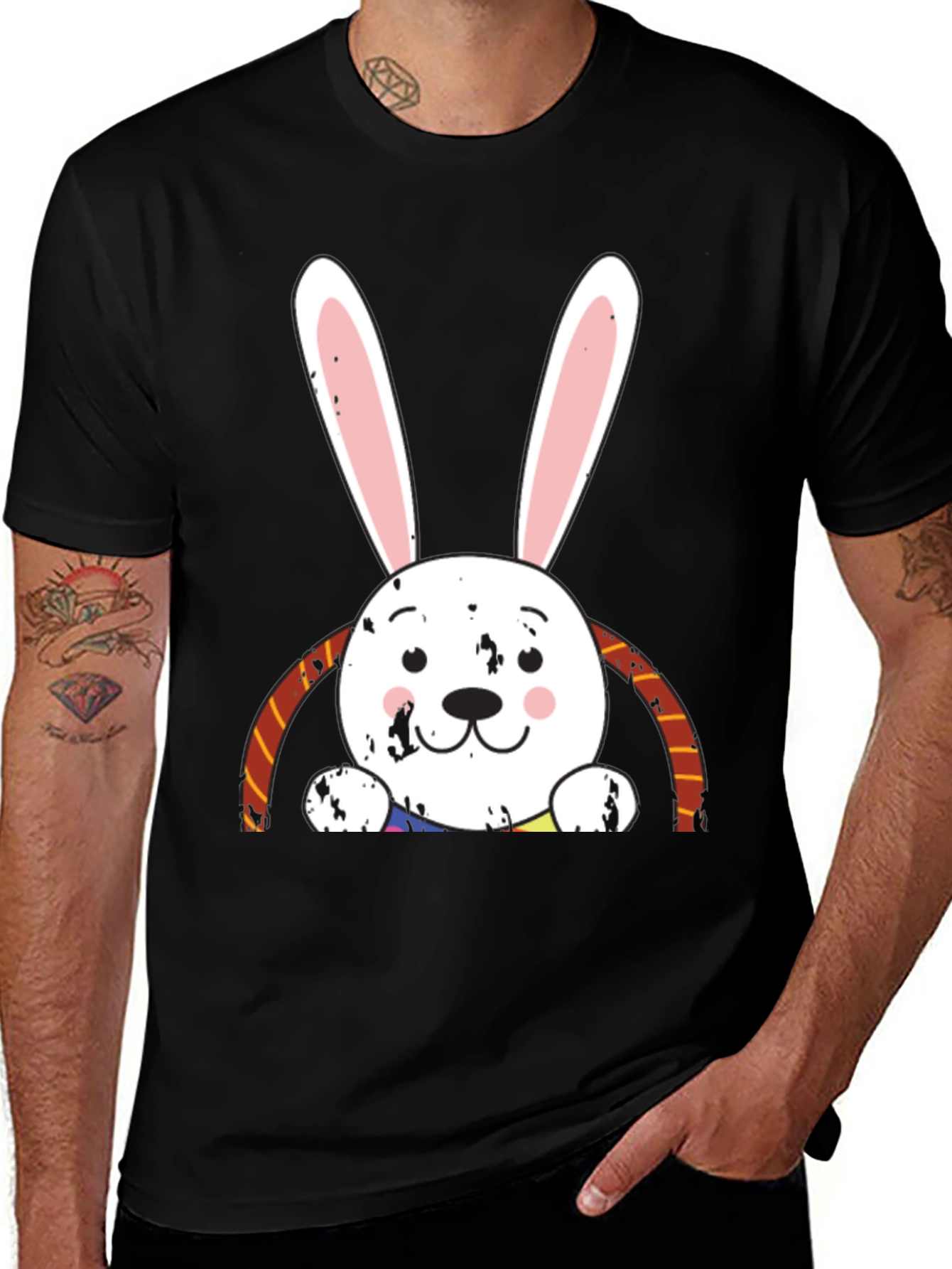 Bunny Graphic Tee - Quirky, Comfortable, Style