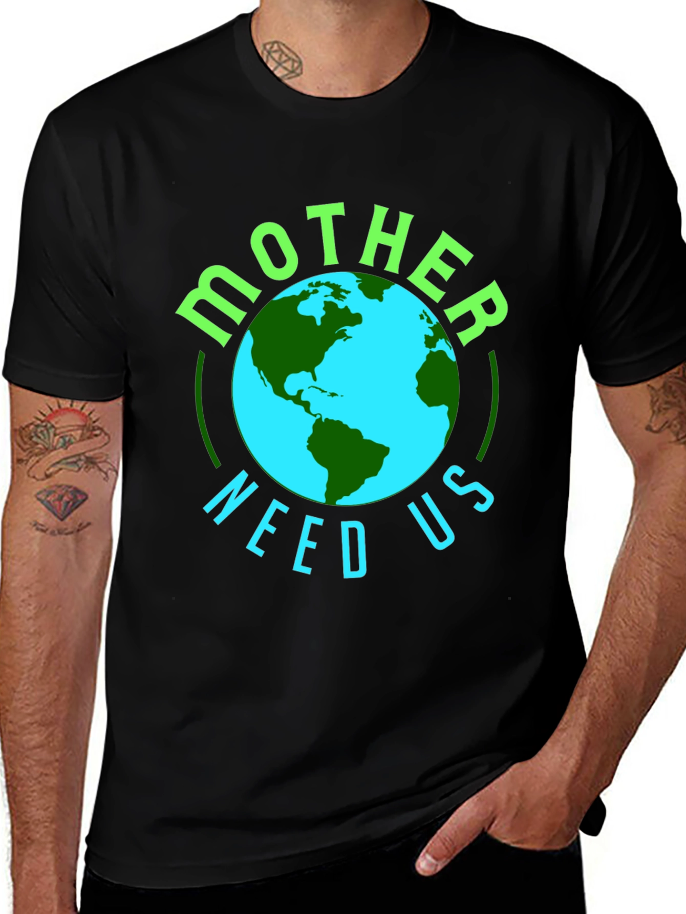 Variant 28 of Mother Earth Needs Us T-Shirt