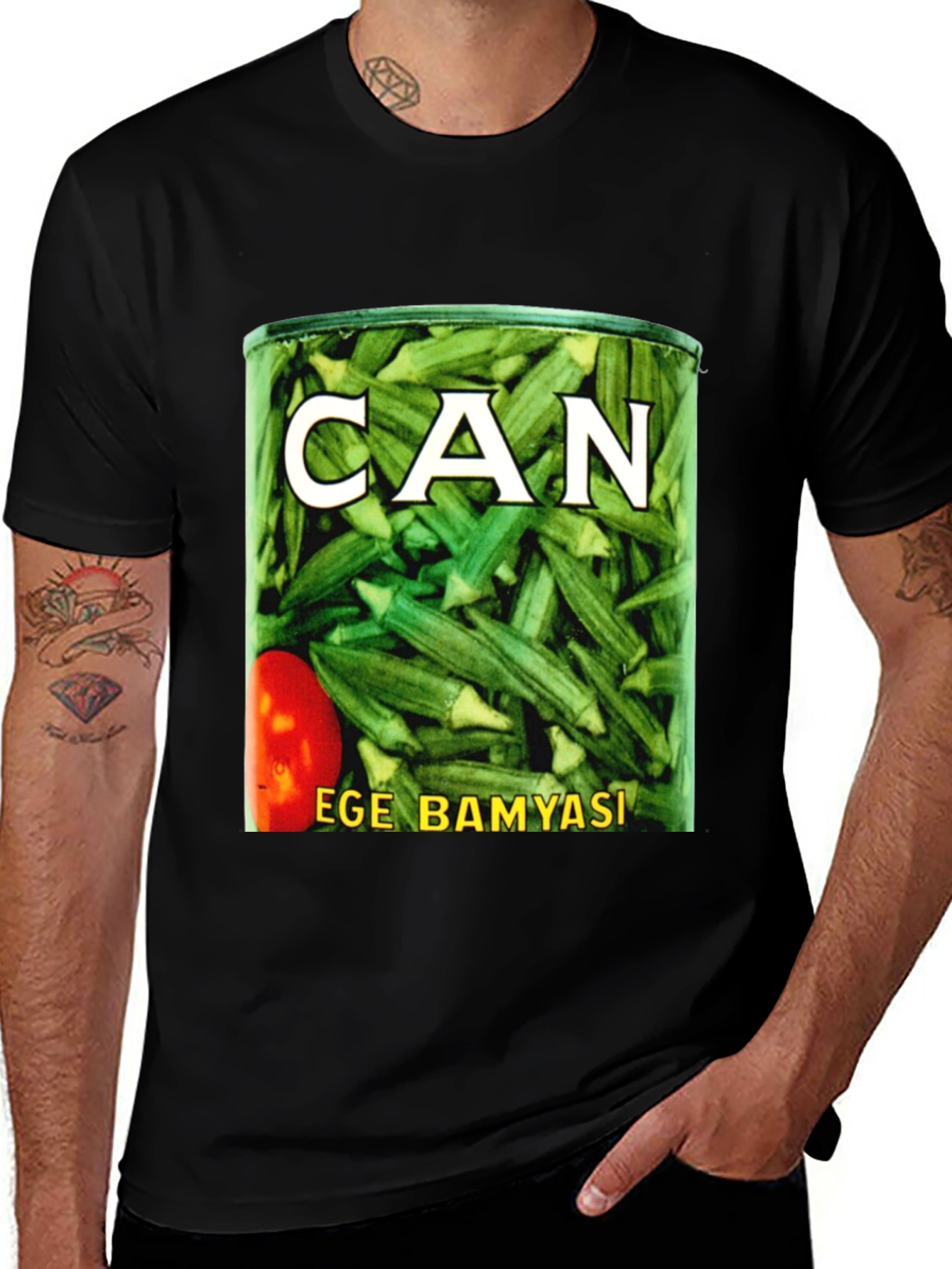Variant 30 of Can Ege Bamyasi Black T-Shirt