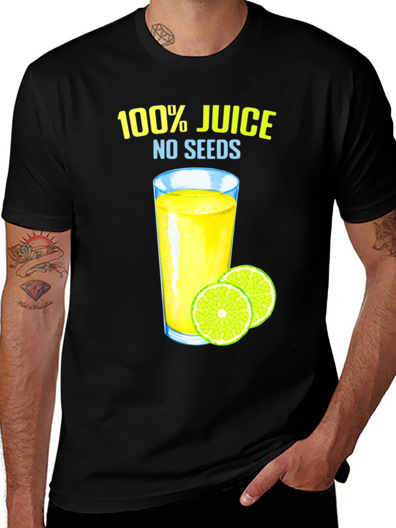 Variant 23 of 100% Juice No Seeds T-Shirt