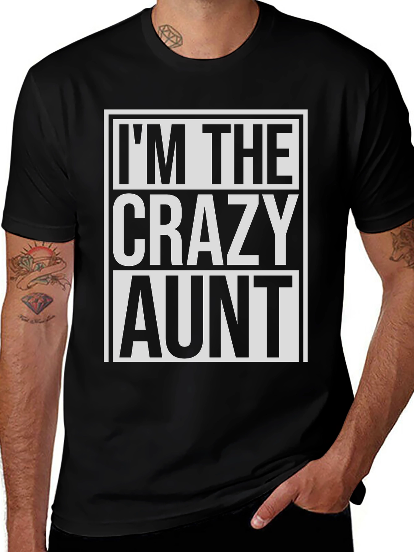 Variant 9 of Crazy Aunt T-Shirt - Novelty Tee