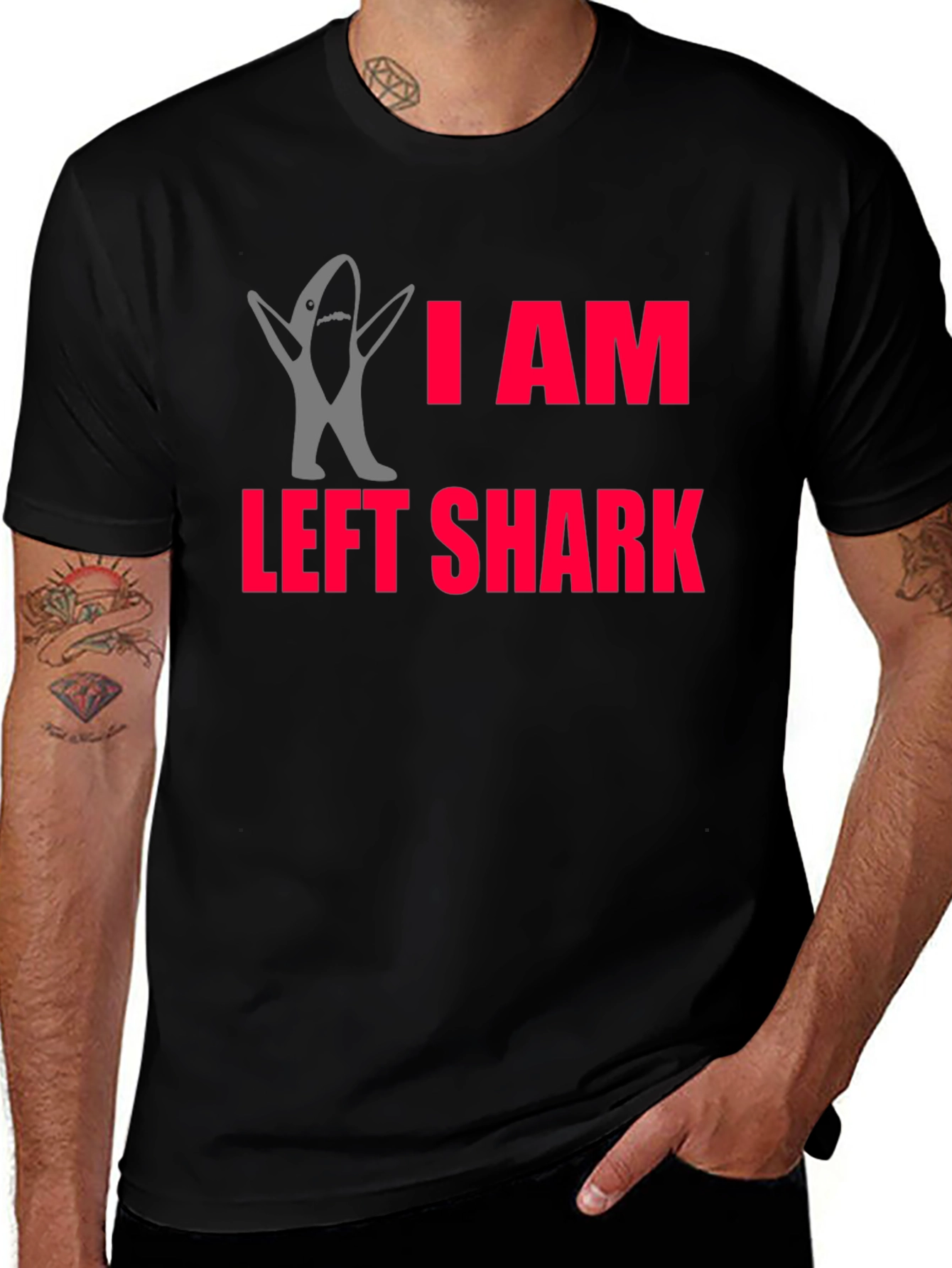 Variant 26 of I am Left Shark Graphic T-Shirt