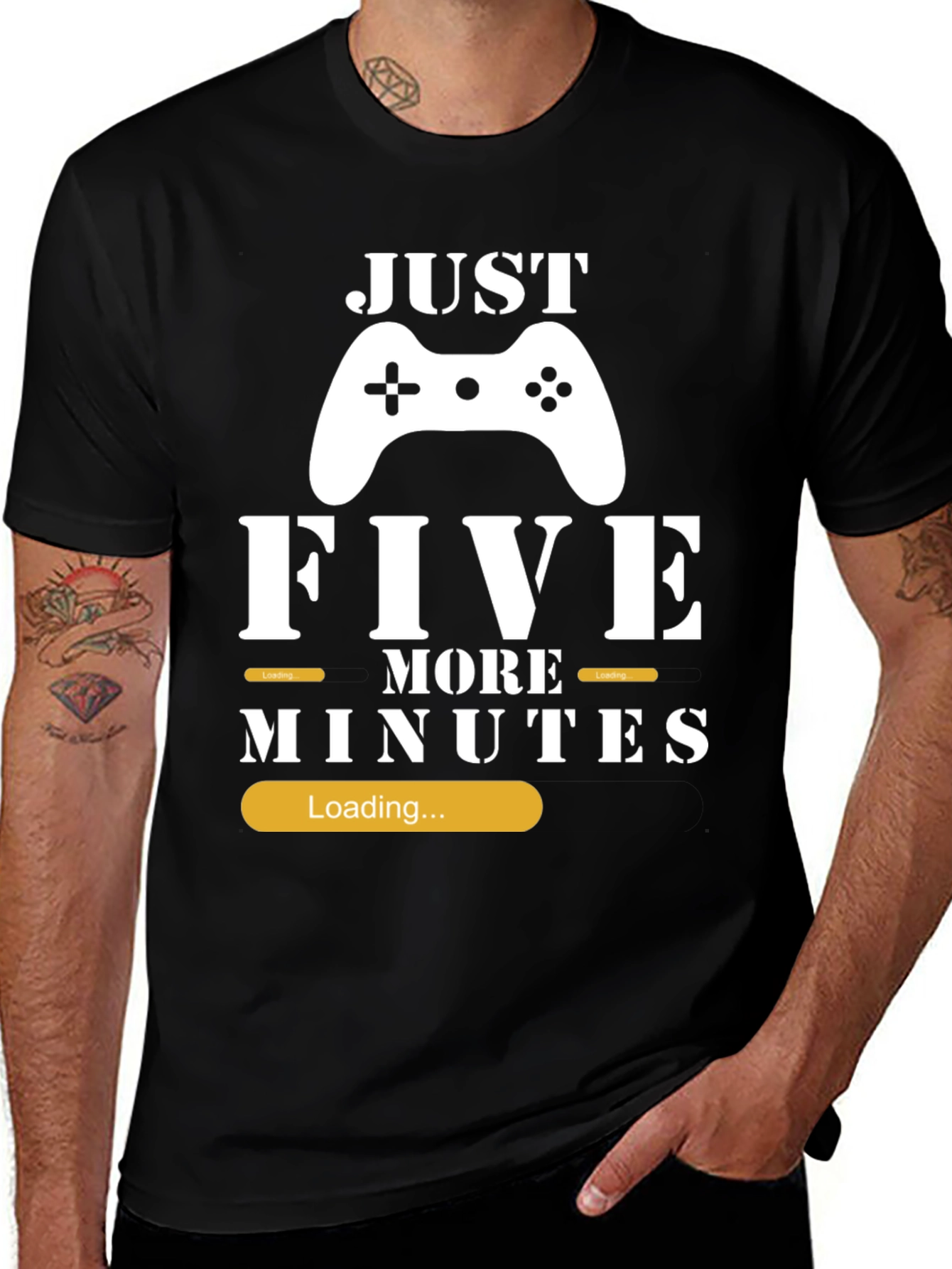Just Five More Minutes Gaming T-Shirt