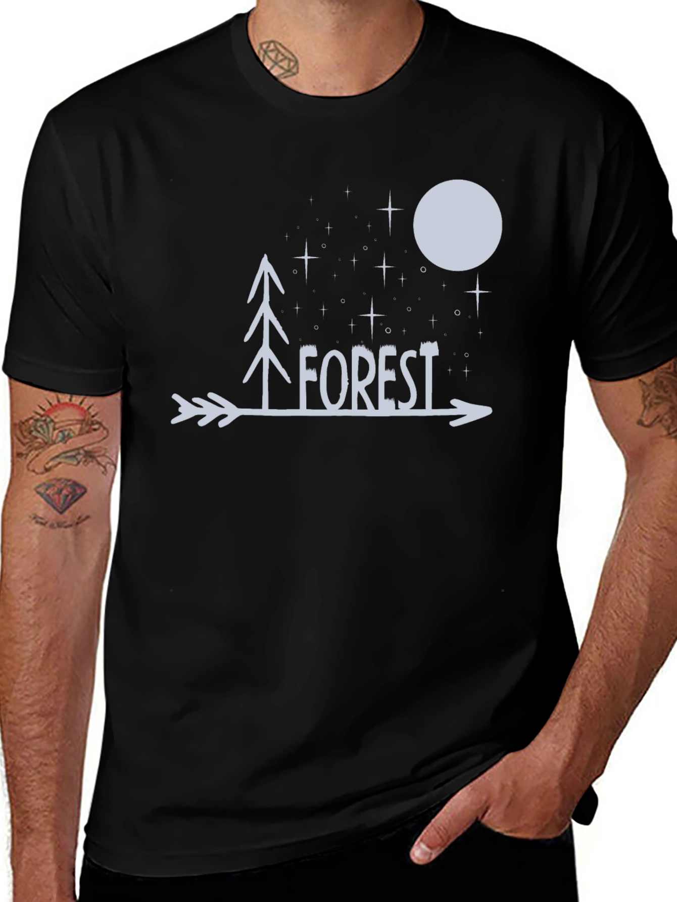 Variant 22 of Forest Arrow T-Shirt