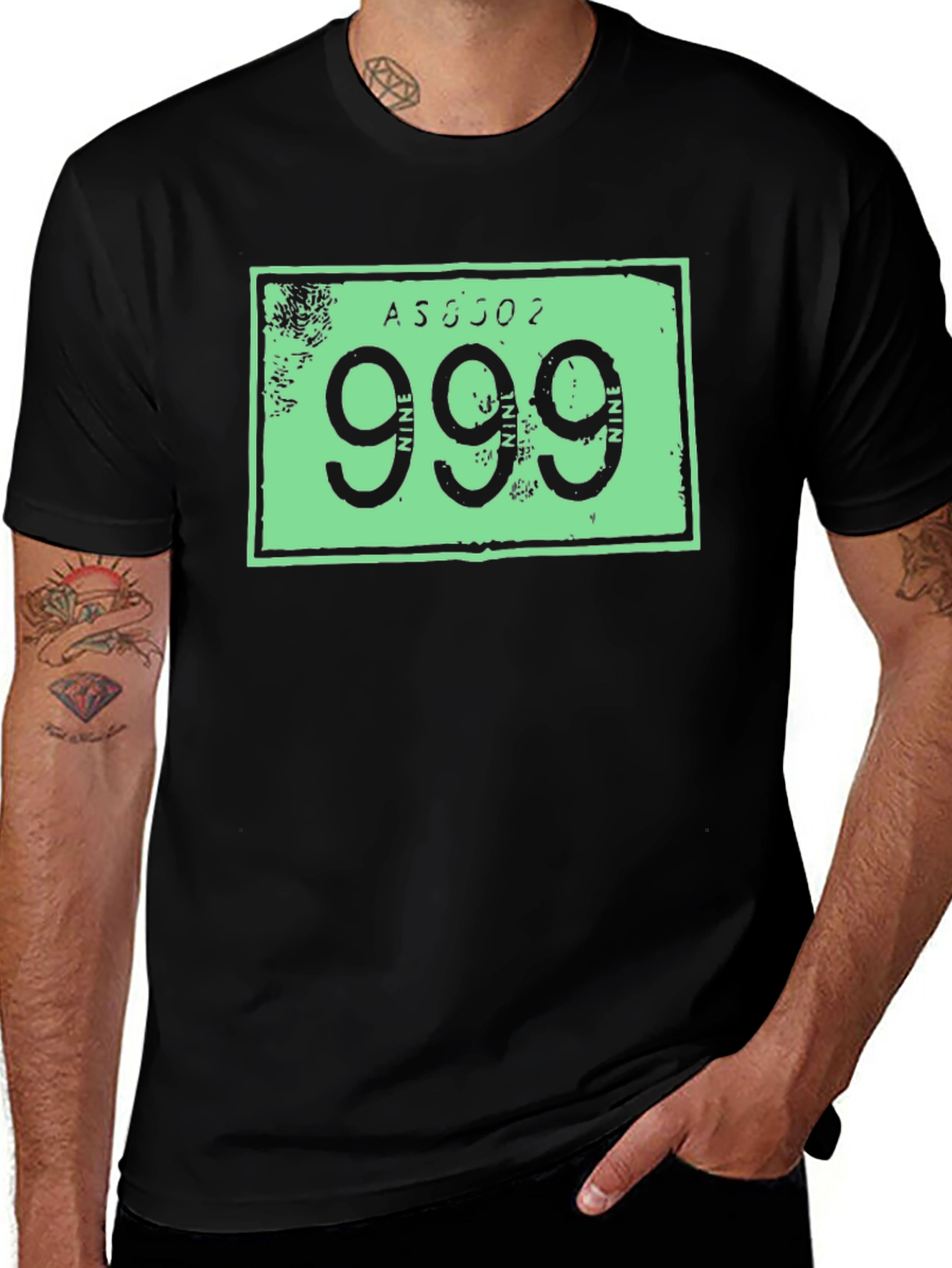 Variant 18 of 999 Graphic Tee - Men's Short Sleeve Crew Neck