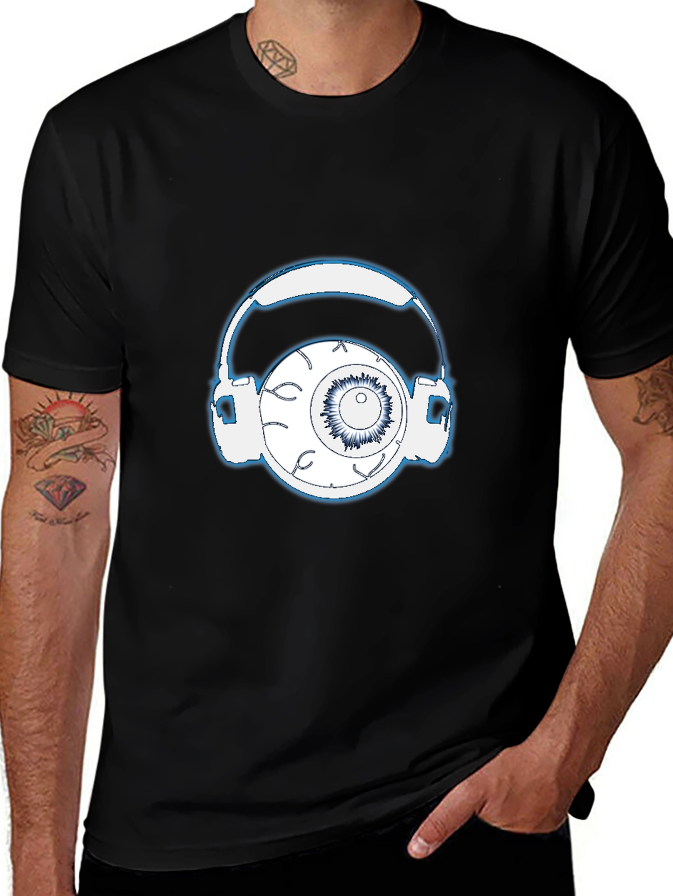 Variant 4 of Eye See Beats T-Shirt