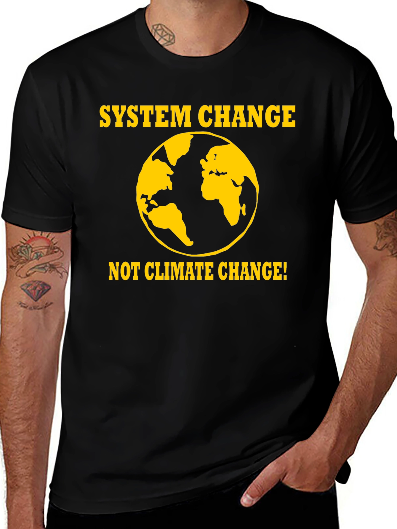 System Change T-Shirt - Global Awareness Tee