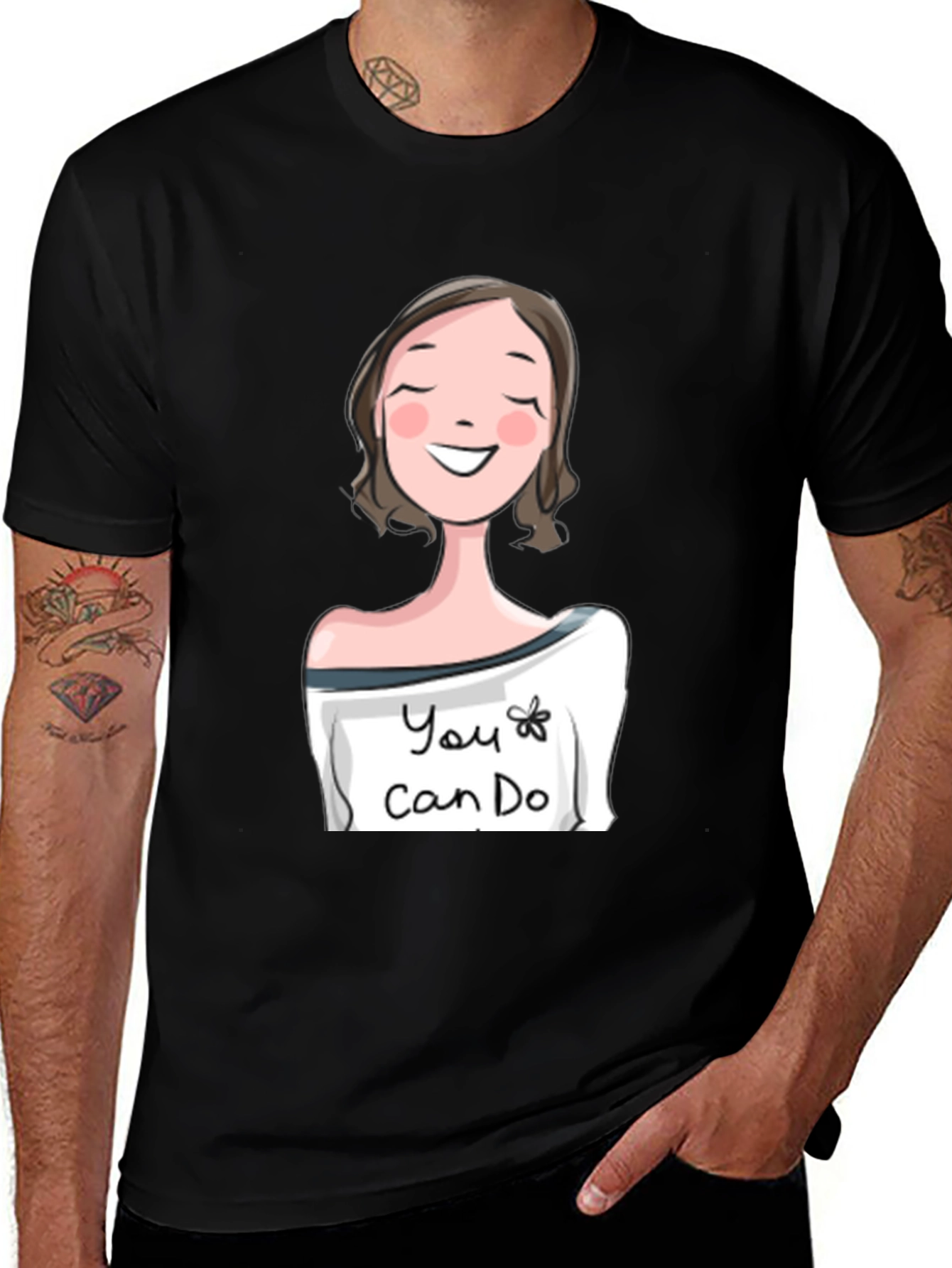 Variant 3 of You Can Do It! Unisex Graphic Tee