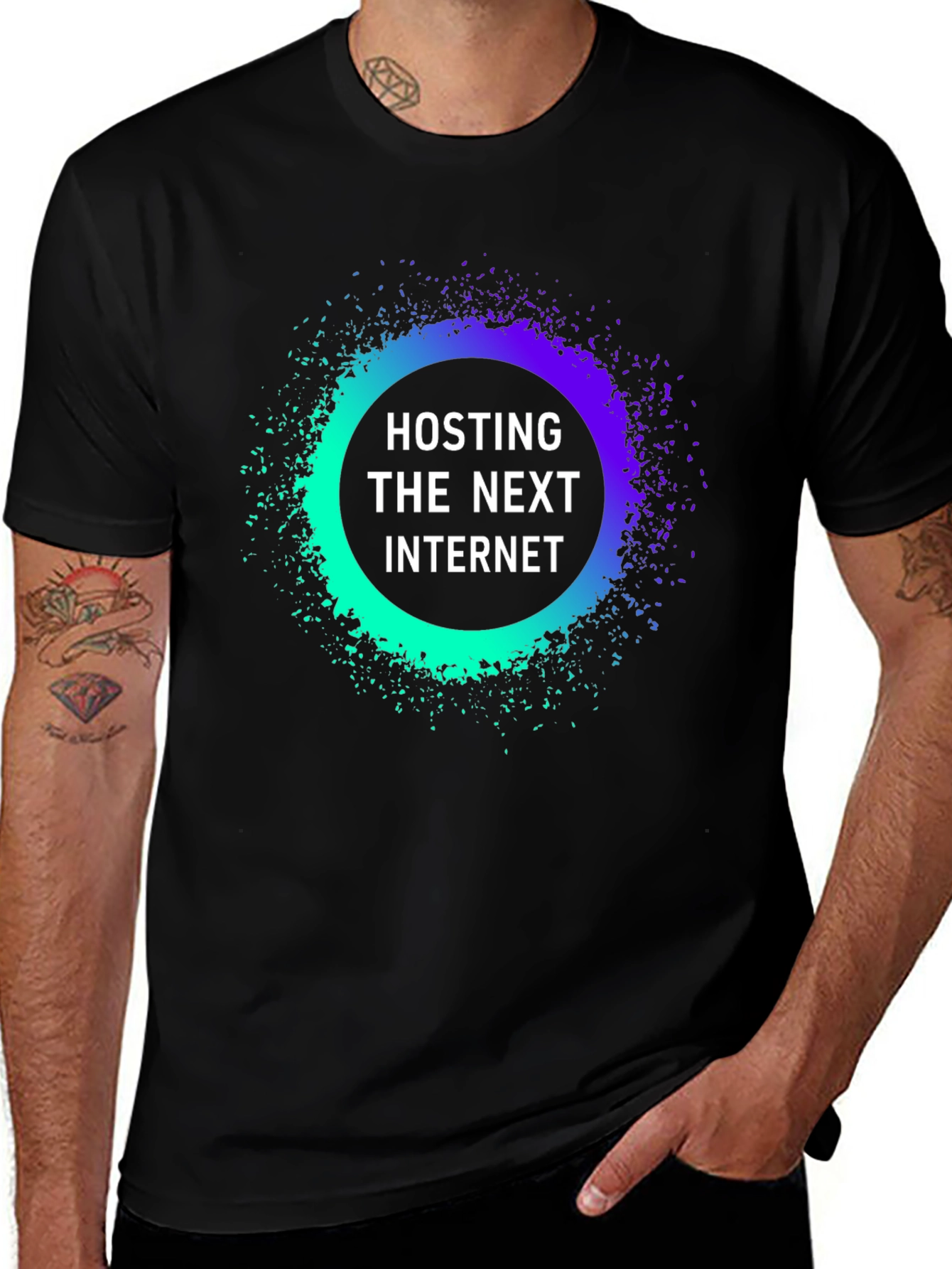 Variant 20 of Hosting the Next Internet Graphic Tee
