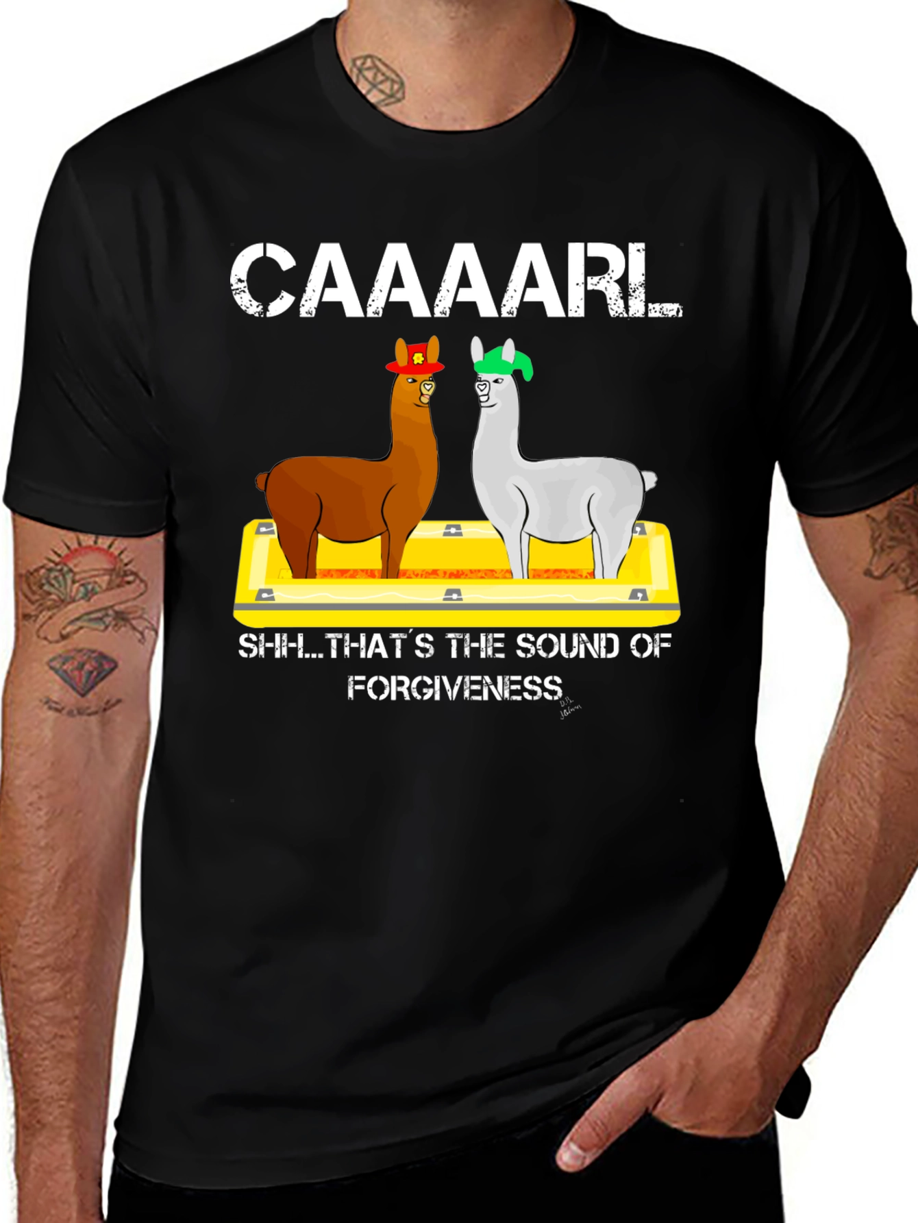 Caaaarl Forgiveness T-Shirt