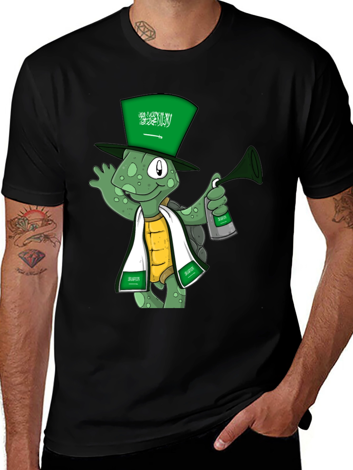 Saudi Arabia Turtle T-Shirt
