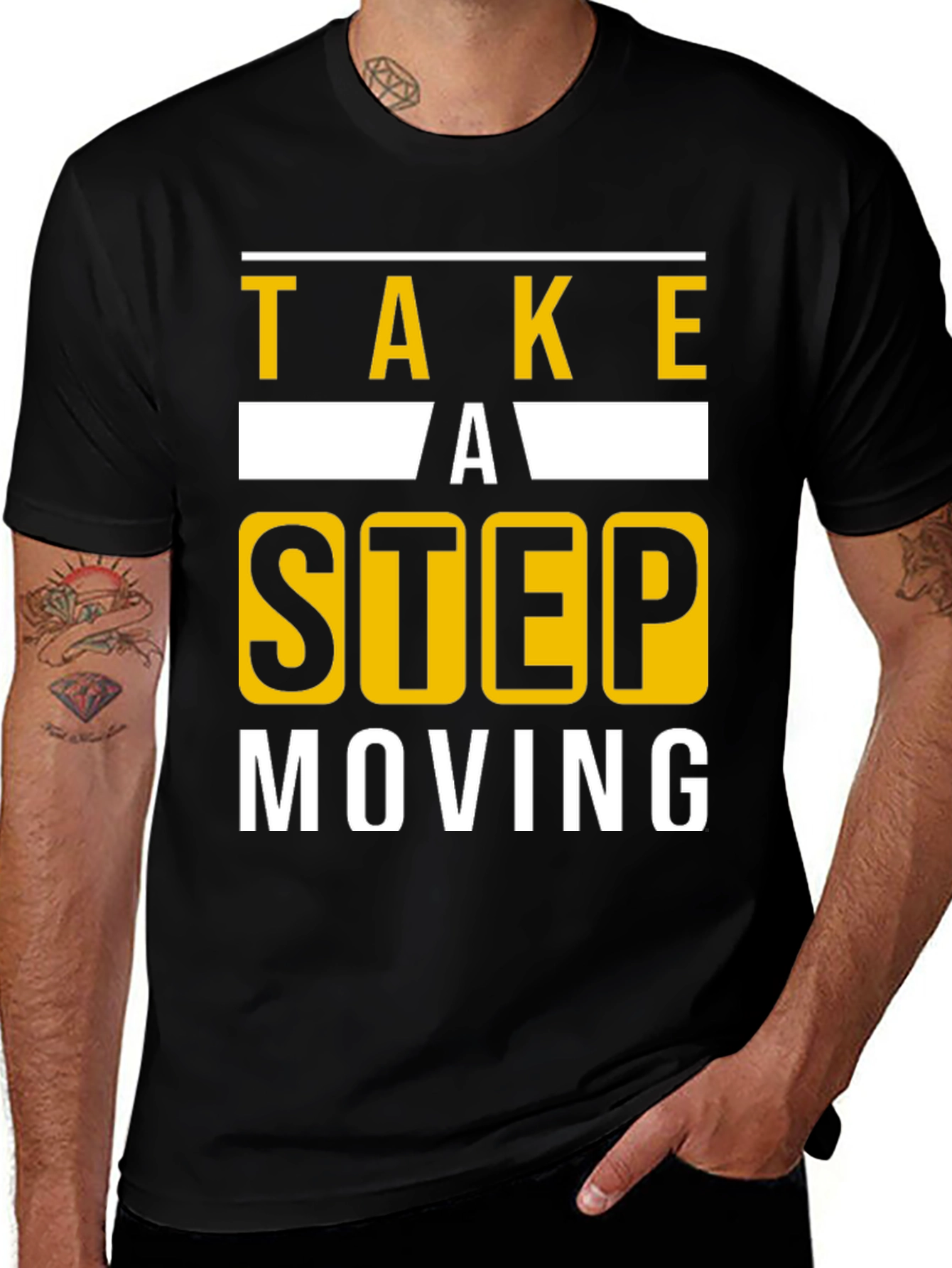 Variant 26 of Take A Step Moving T-Shirt