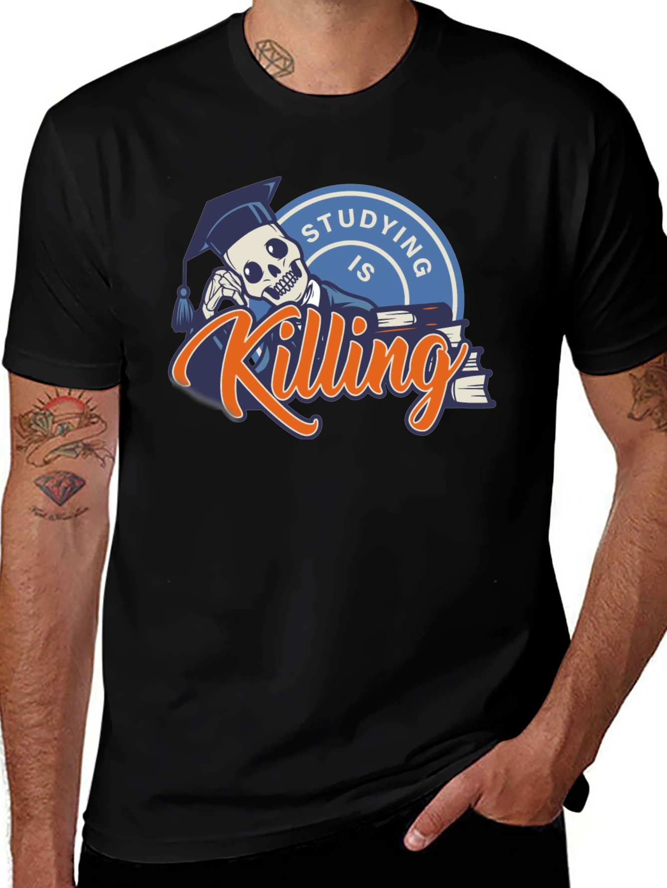 Variant 9 of Studying is Killing Me T-Shirt