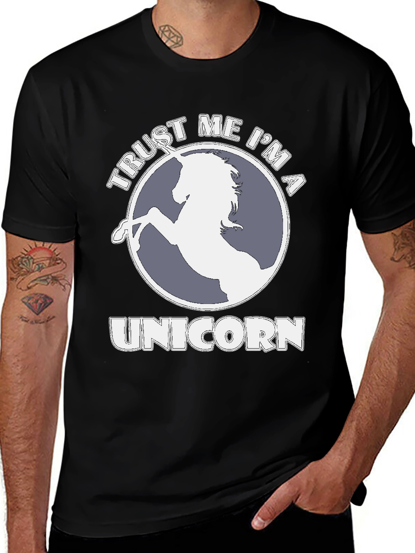 Variant 9 of Trust Me I'm A Unicorn T-Shirt