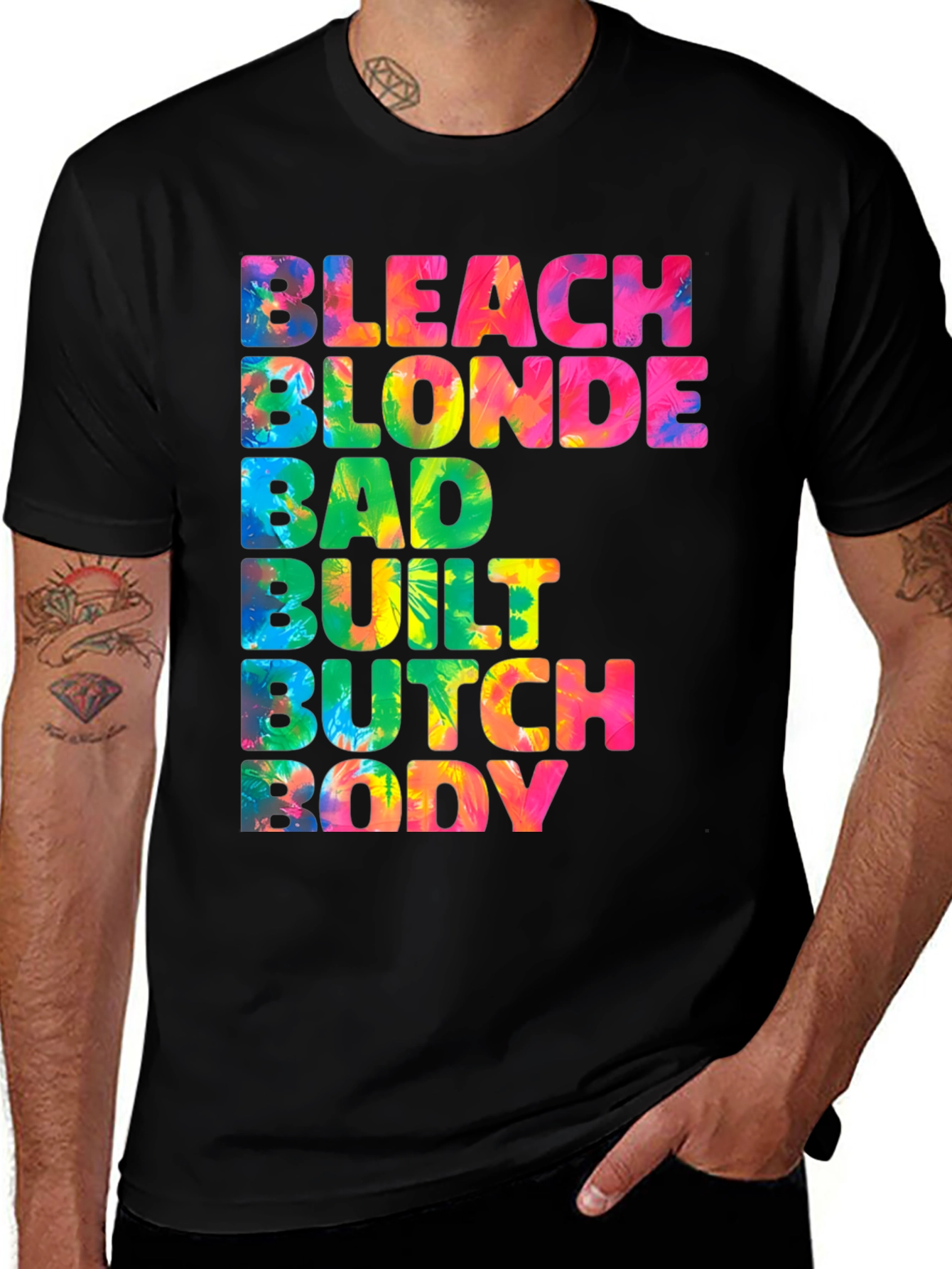 Variant 13 of Bleach Blonde Butch Body T-Shirt