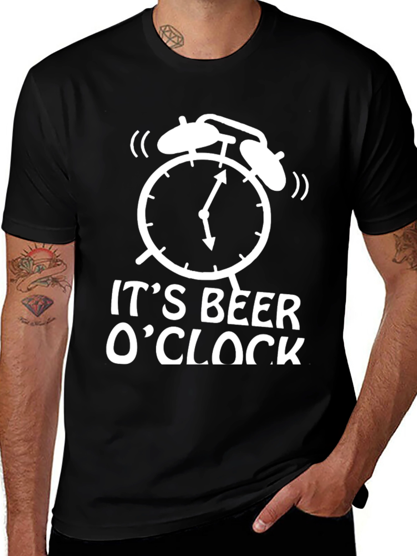 It's Beer O'Clock Graphic T-Shirt