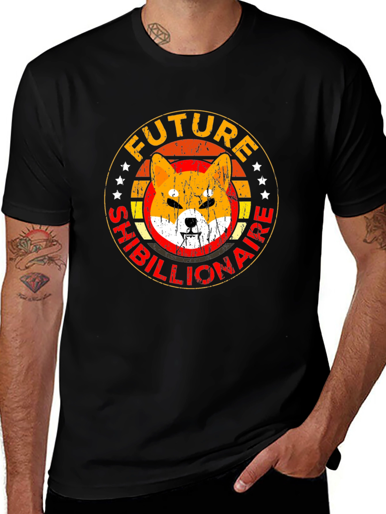 Variant 25 of Future Shibillionaire Black Graphic Tee