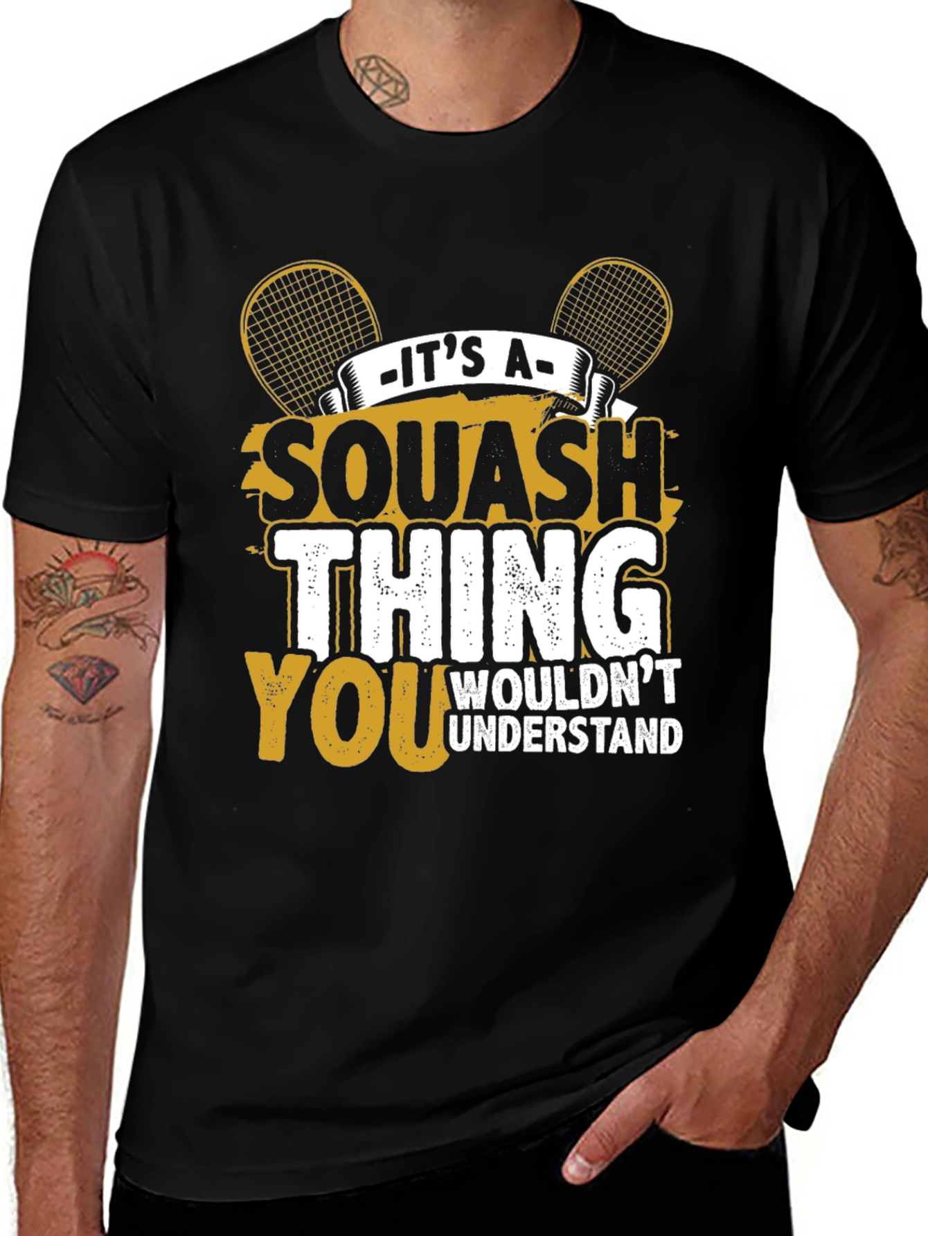 Variant 14 of Squash Thing T-Shirt - You Wouldn't Understand Tee
