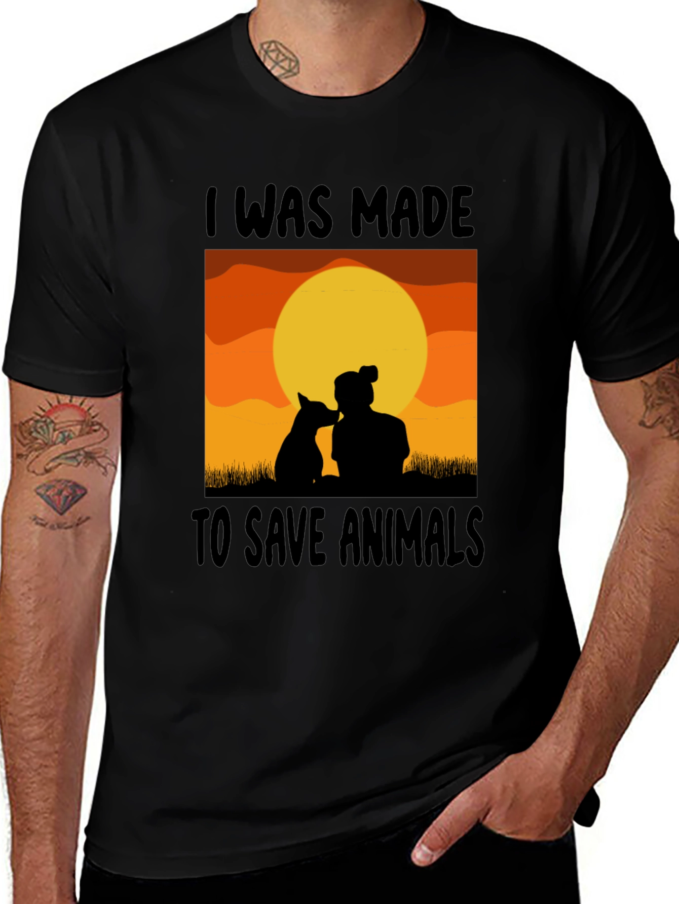 Save Animals T-Shirt, Dog Lover Tee