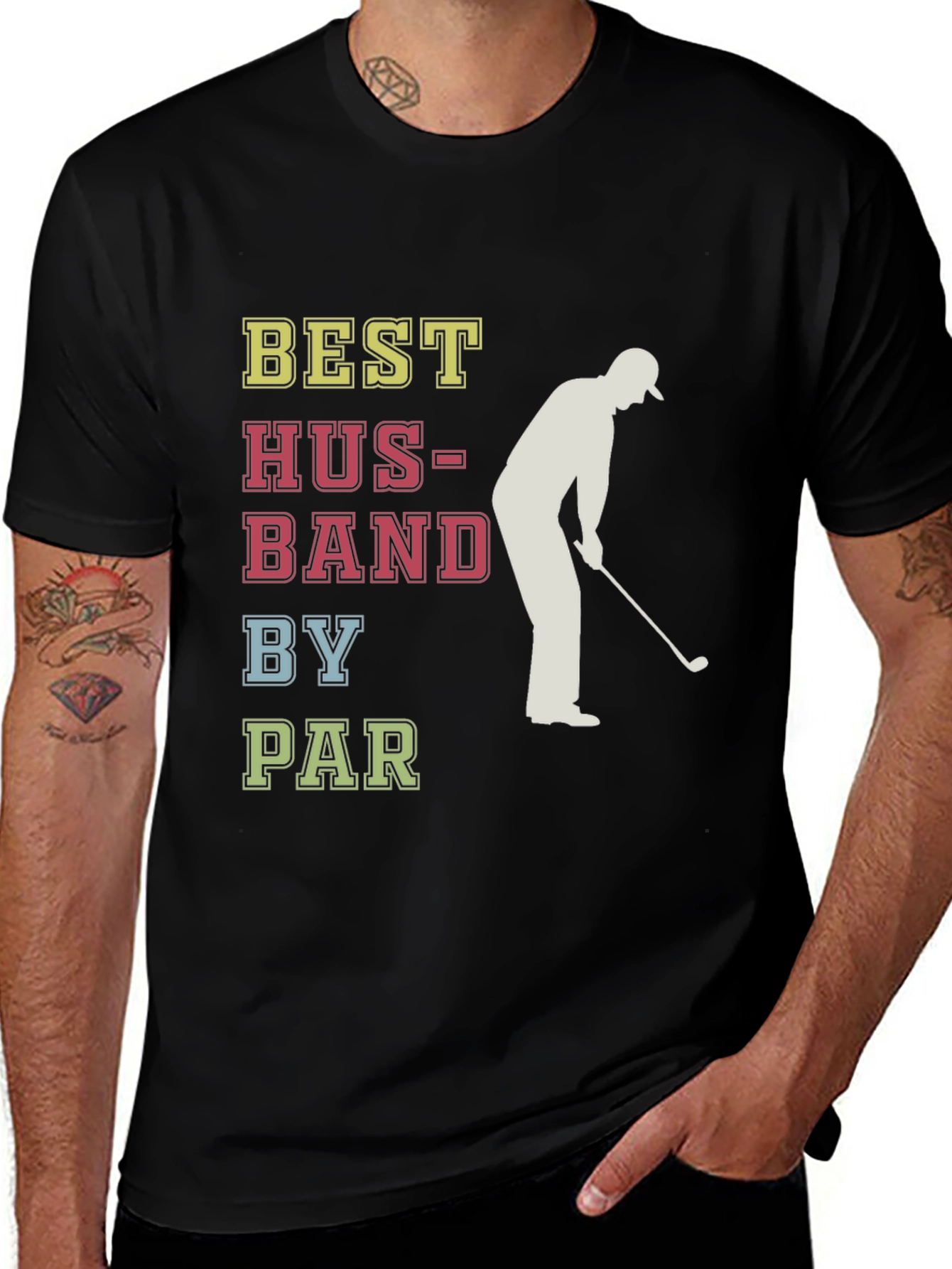 Variant 13 of Best Husband By Par Golfer T-Shirt