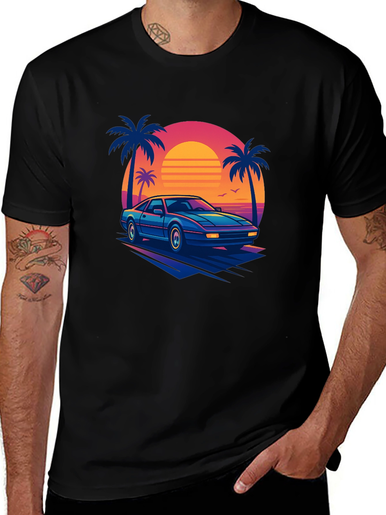Variant 4 of Retro Wave T-Shirt