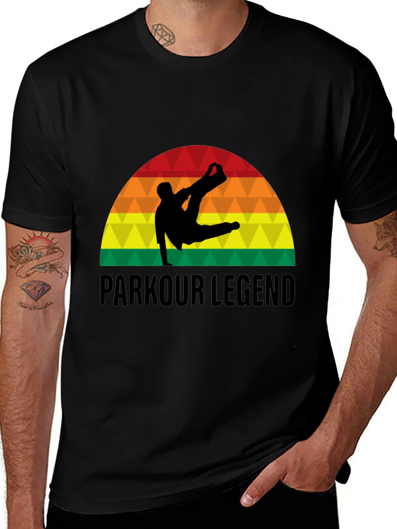 Variant 8 of Parkour Legend T-Shirt - Stylish Urban Design
